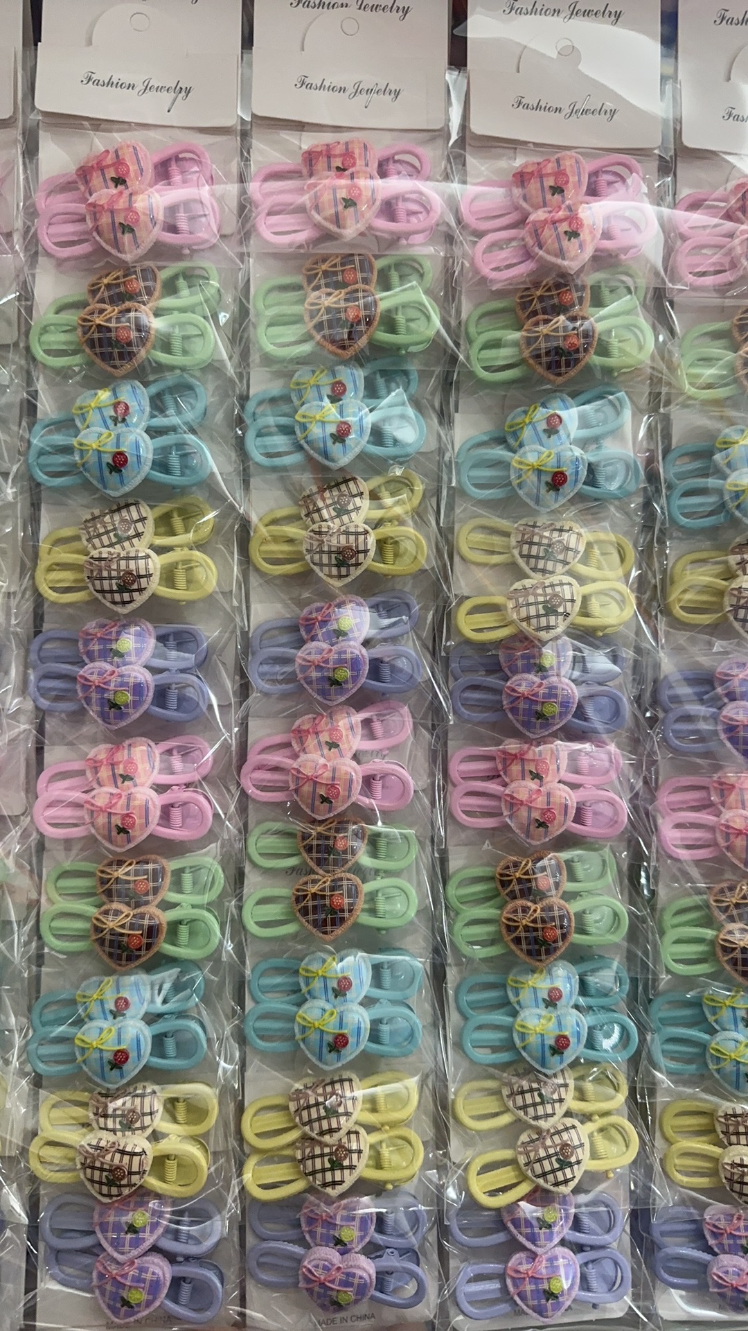 卡通压夹bb夹亚克力材质制作工艺头饰女士拼接韩版头绳皮筋发饰女士拼接时尚发饰女士拼接韩版bb夹儿童休闲套装韩版头饰女士拼详情图3