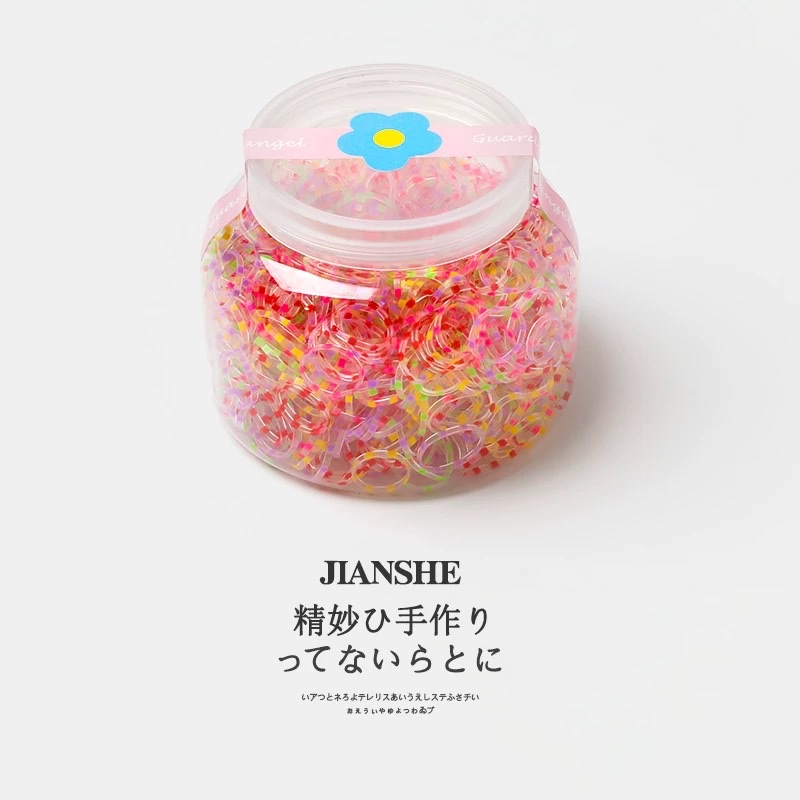 儿童一次性皮筋小号胶圈高弹力耐用发圈女童宝宝扎头发不伤发头绳