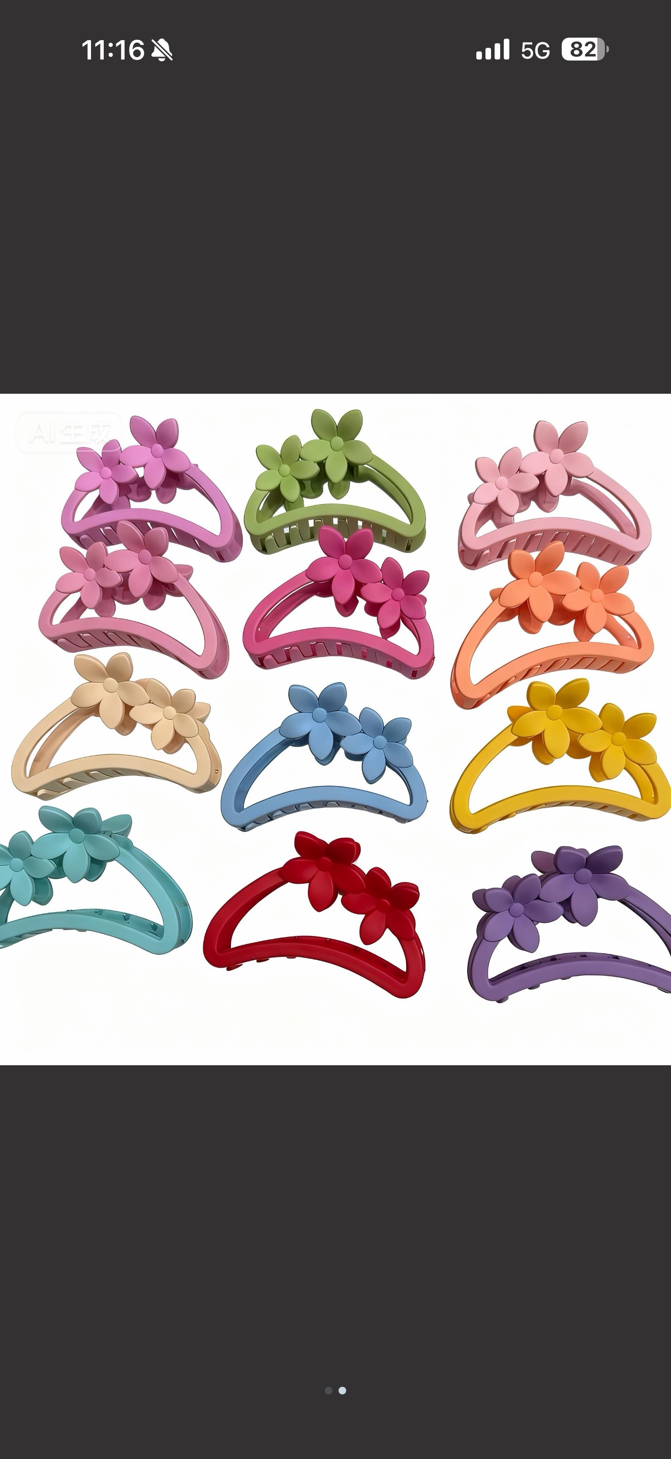 亚克力儿童发夹抓夹发饰可爱发卡卡通造型防滑固定发夹发饰抓夹