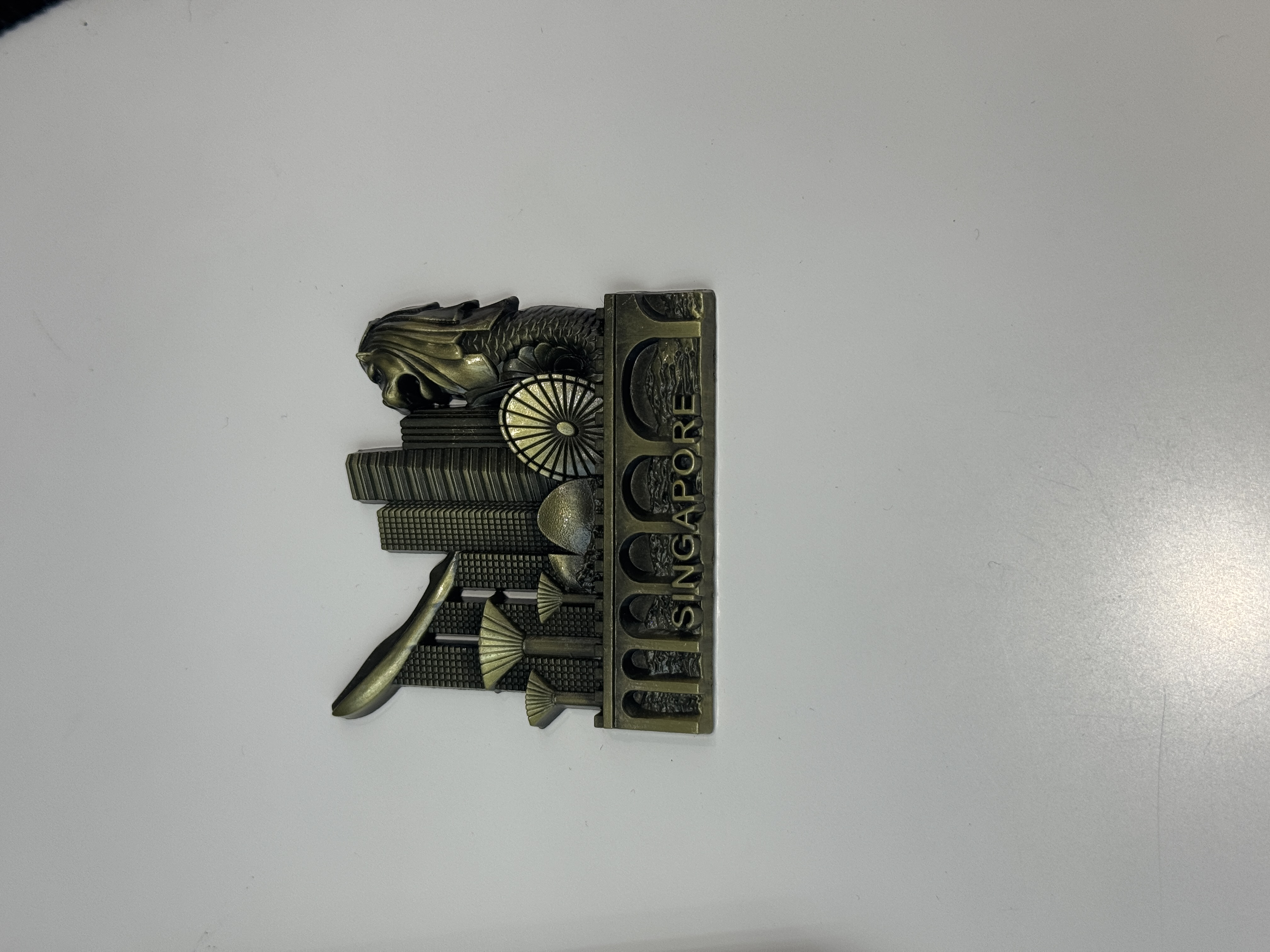 Zinc alloy fridge magnets, Singapore travel souvenirs, home decoration custom fridge magnets detail image 1