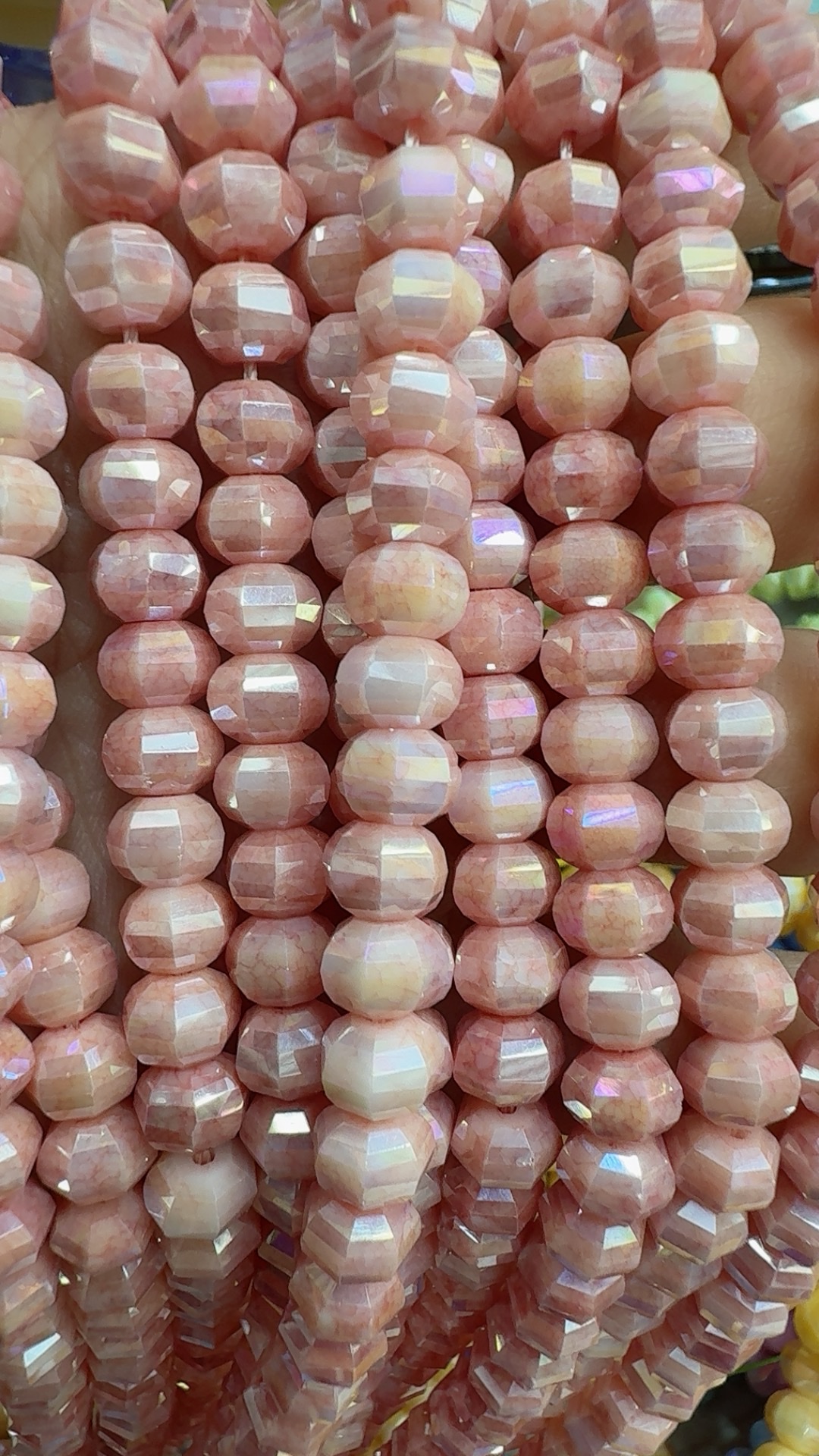 仿古琉璃珠玛瑙散珠水晶散珠批发 珠子天然材质串珠配件