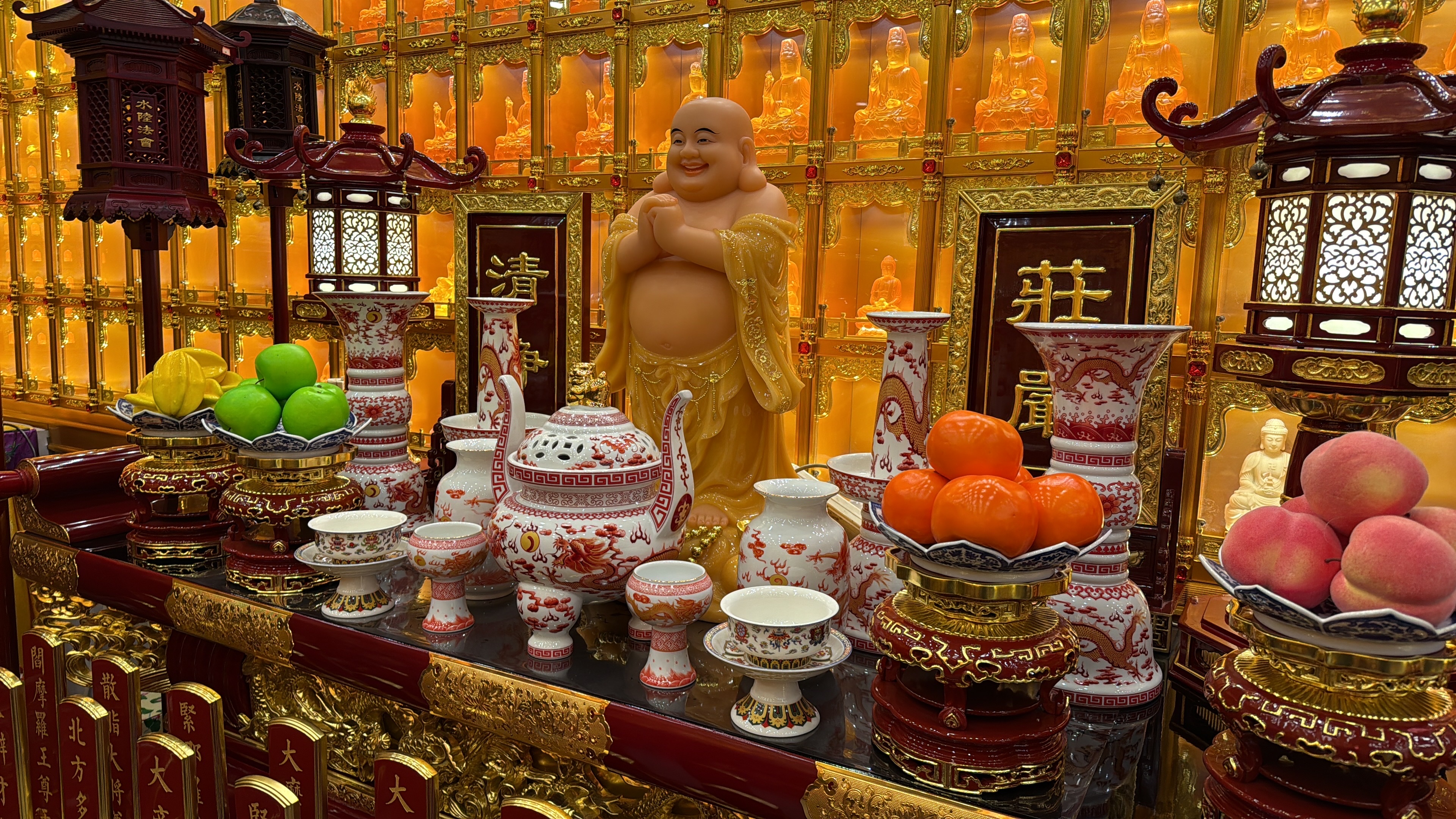 陶瓷佛像大佛像佛教文物妈祖神像佛牌家居摆件供奉装饰工艺品详情图5