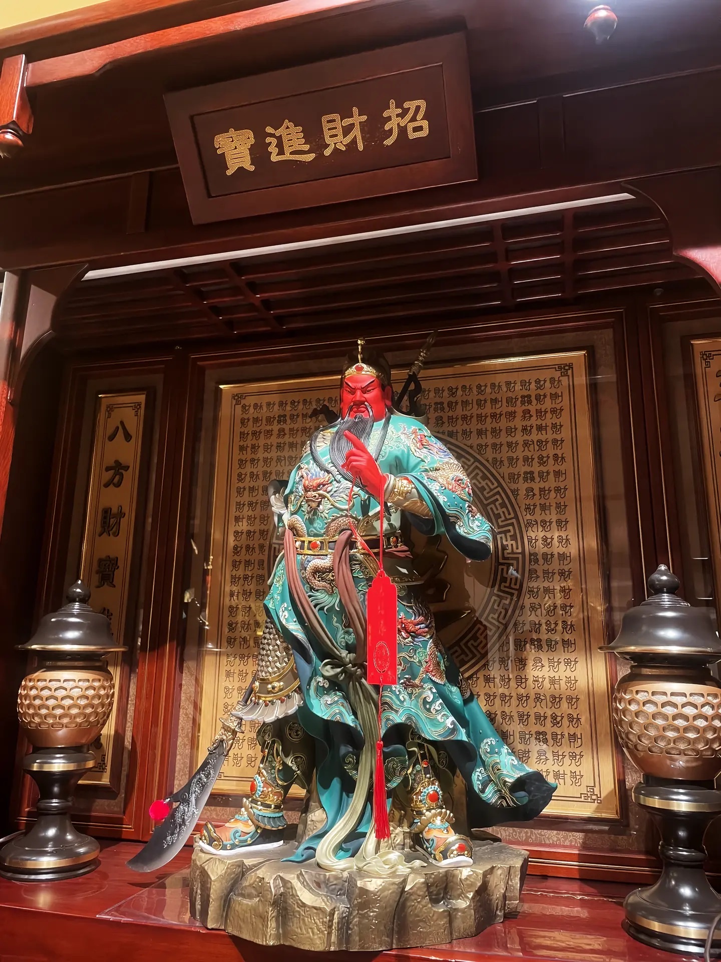义乌普觉佛教工艺品厂 
关二爷 关公 佛像关公像产品图