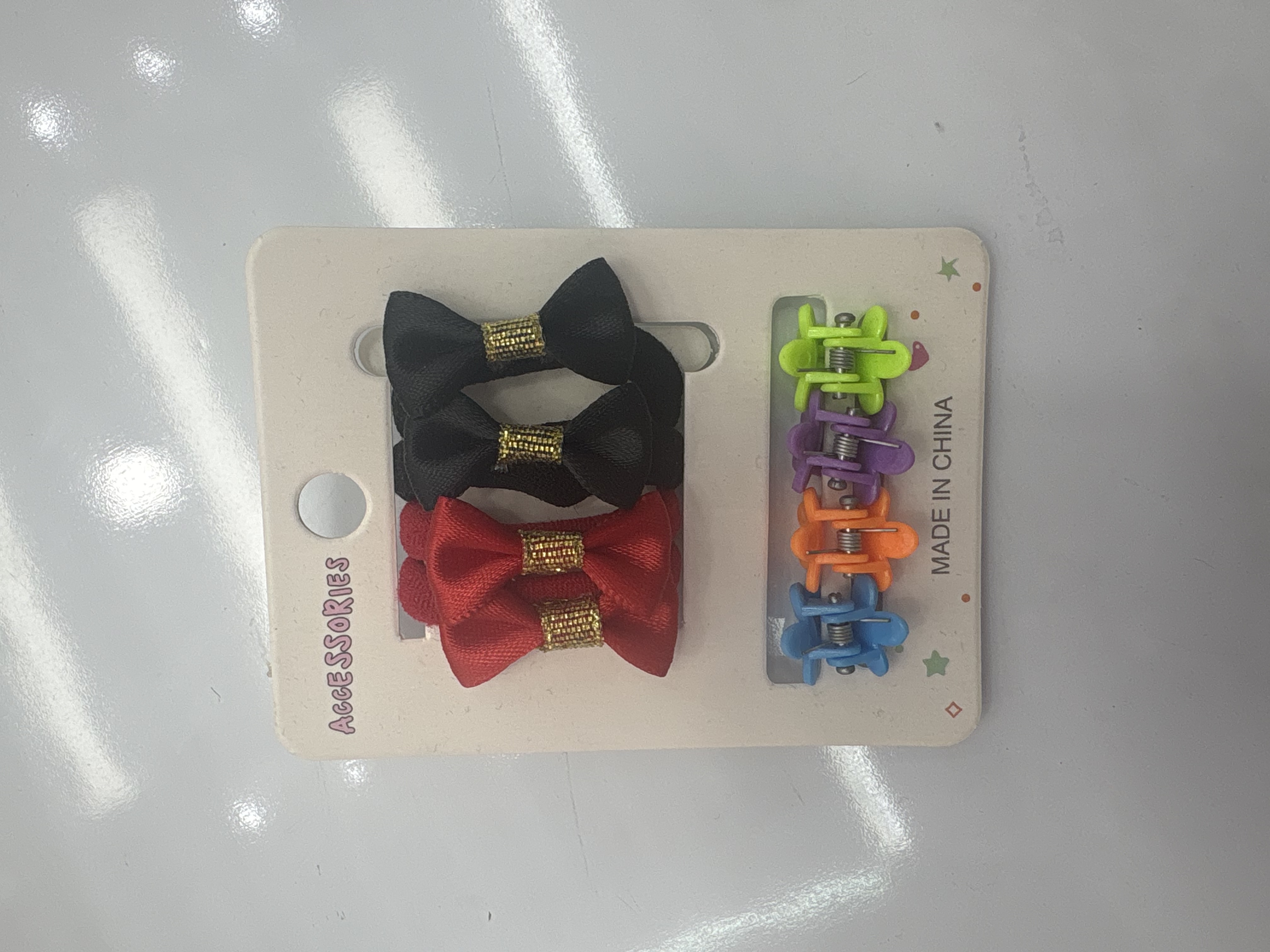 202 6年新款韩版时尚对夹，网红对夹边夹发饰夹子套装，2个一卡厂家直销批发零售，价格实惠，颜色选6色，混色混款可以选