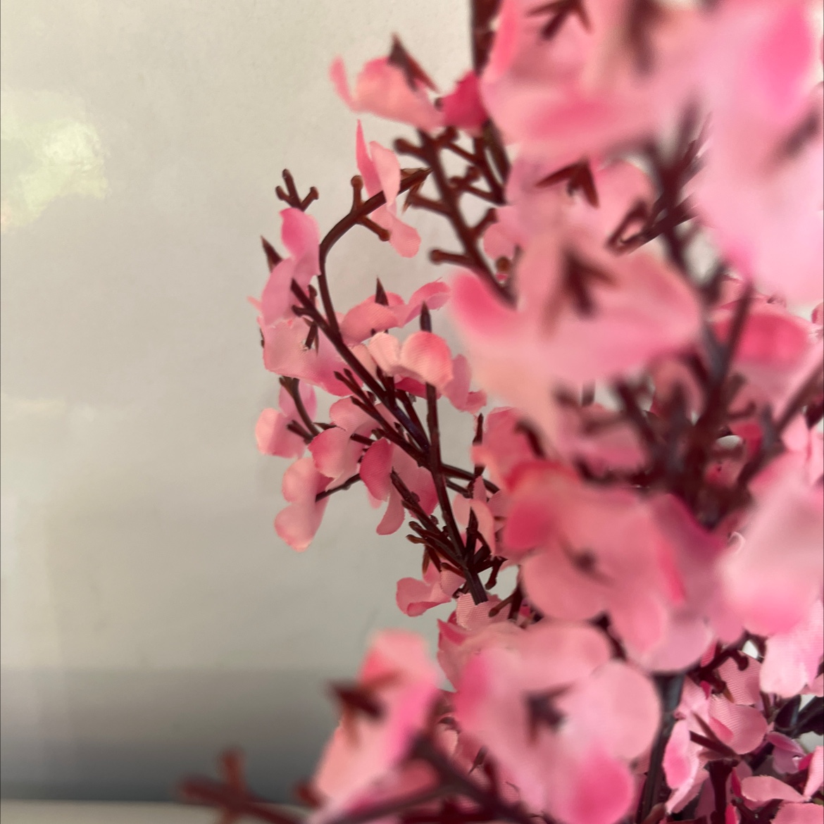 仿真花女2022森系串花藤吊清明花假花女白底实物图