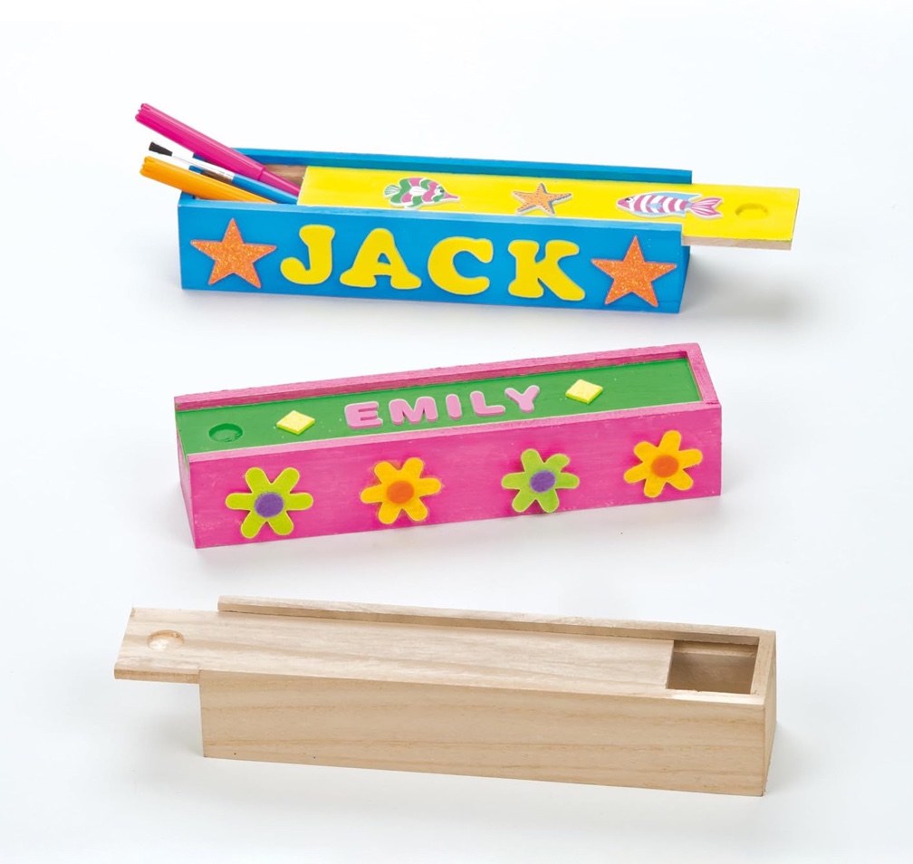 木制DIY笔盒