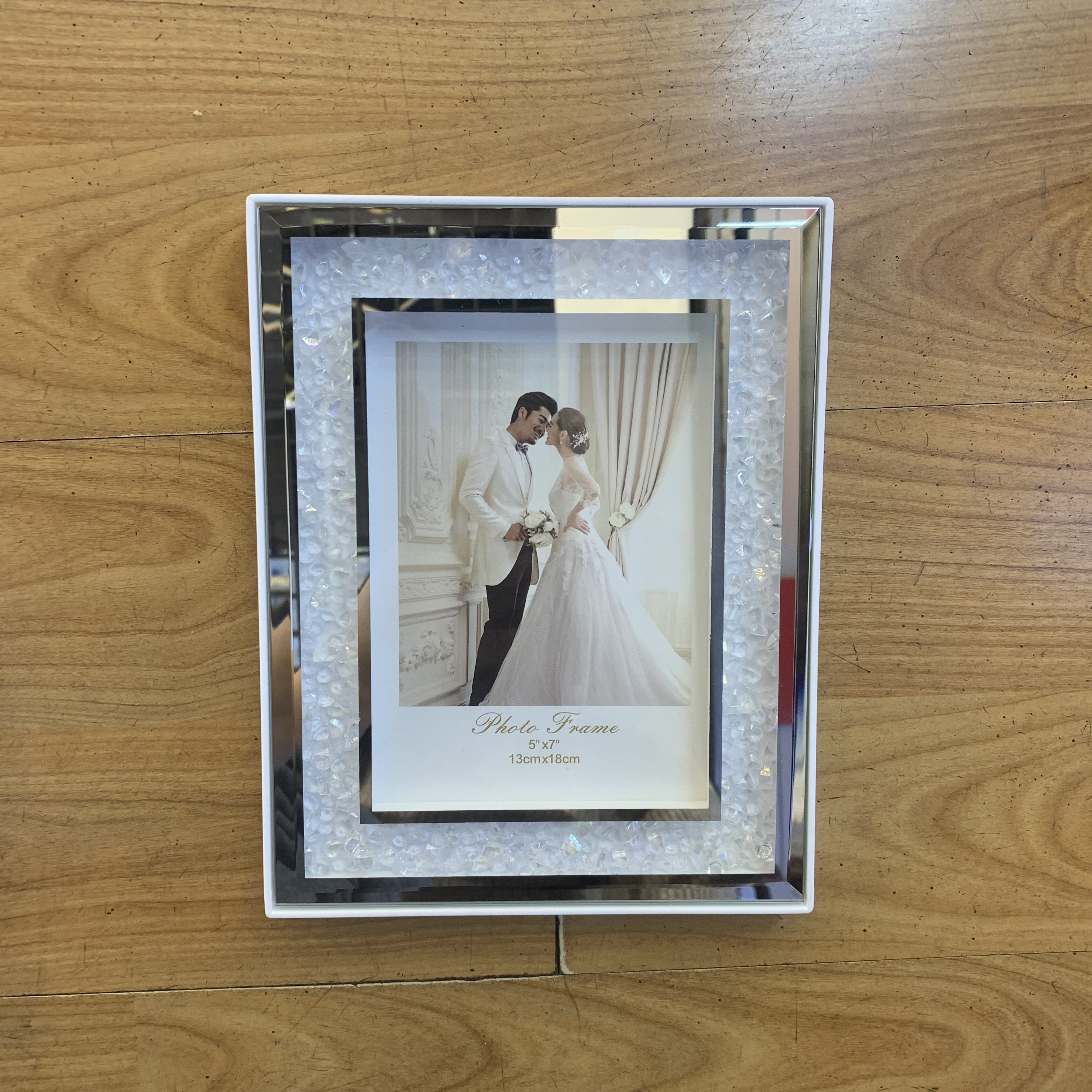 USB interface LED light single-color and dual-color photo frame with light detail image 5