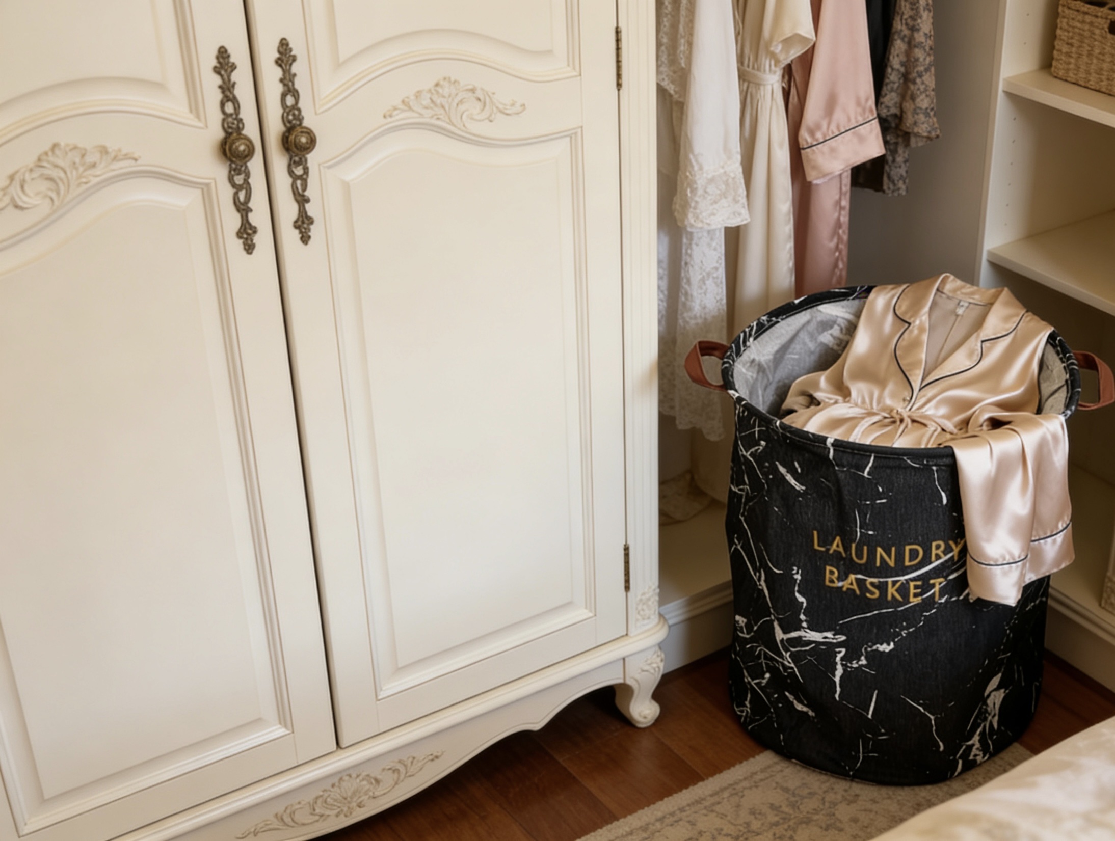 Large-capacity, thickened waterproof household kitchen and bathroom storage bucket with multi-layer classification detail image 6