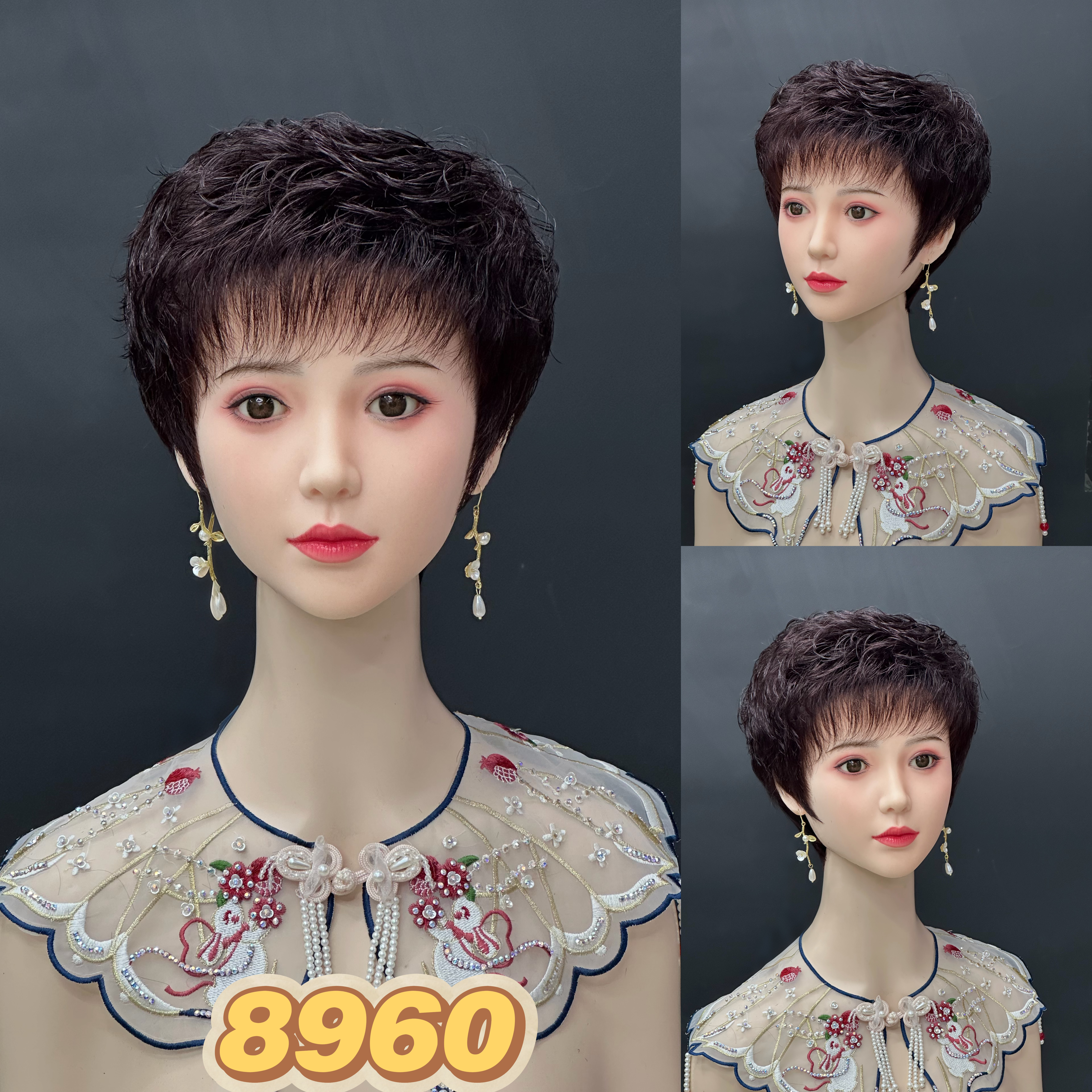 Fashionable curly hair is light, comfortable and does not deform. It can be worn all year round Item Picture