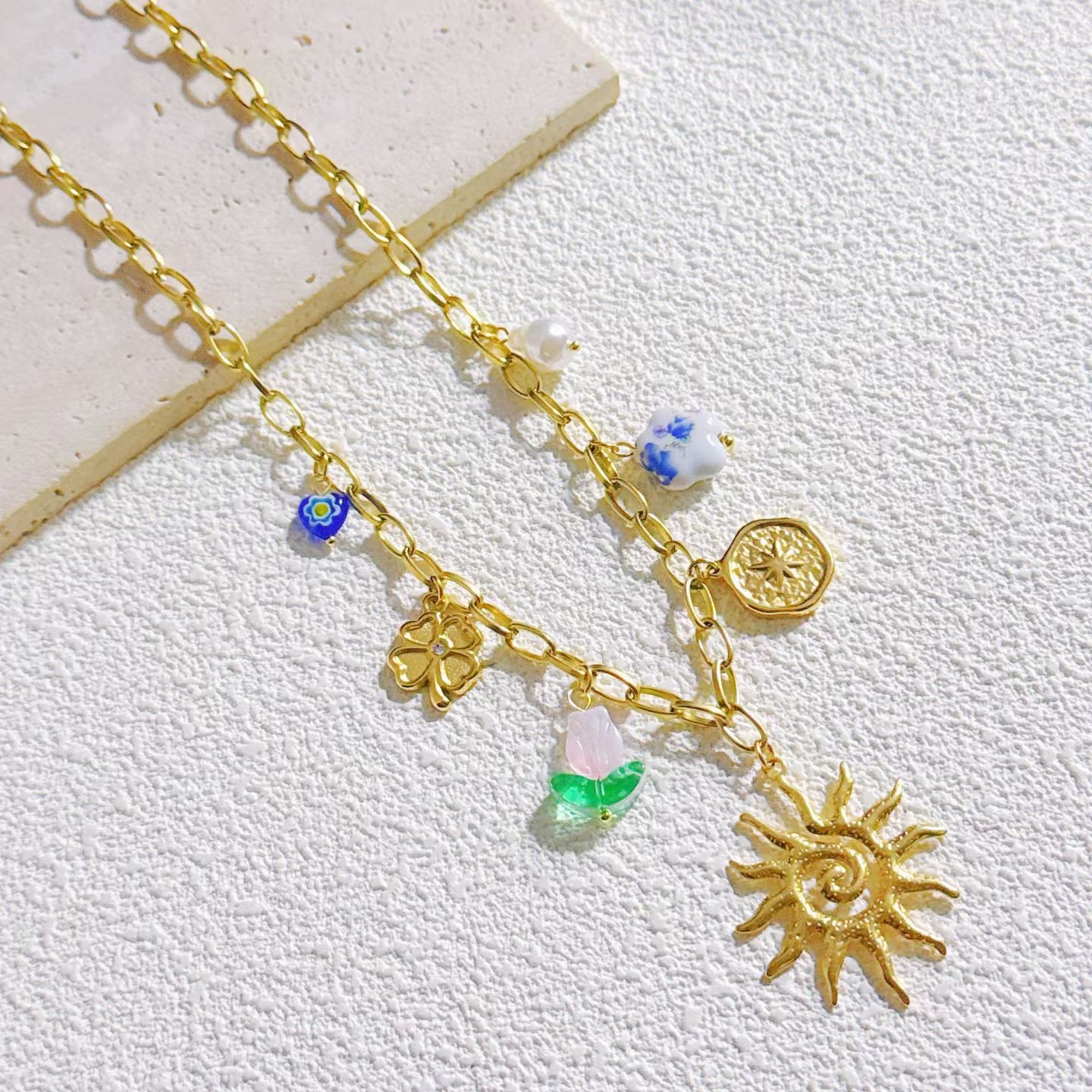 爆款不锈钢海洋系列吊坠