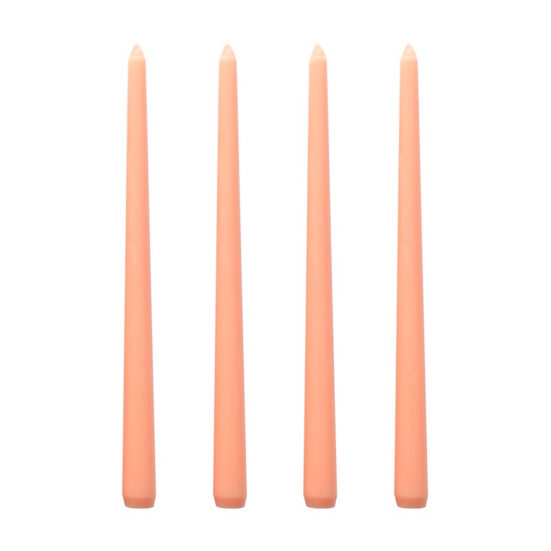 Wholesale four-piece 30CM branch-shaped wedding banquet European Morandi colorful long-pole candles, romantic, odorless and smokeless detail image 15