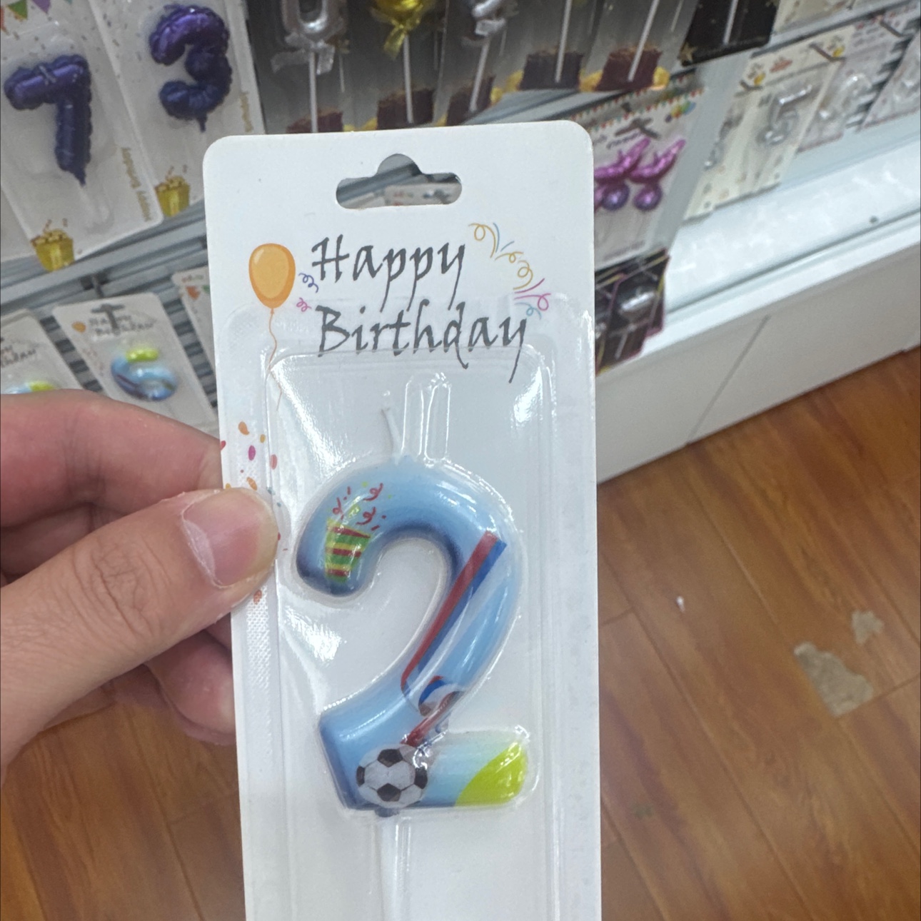 生日数字蜡烛金粉小蜡烛派对用品生日蜡烛世界杯足球蜡烛
