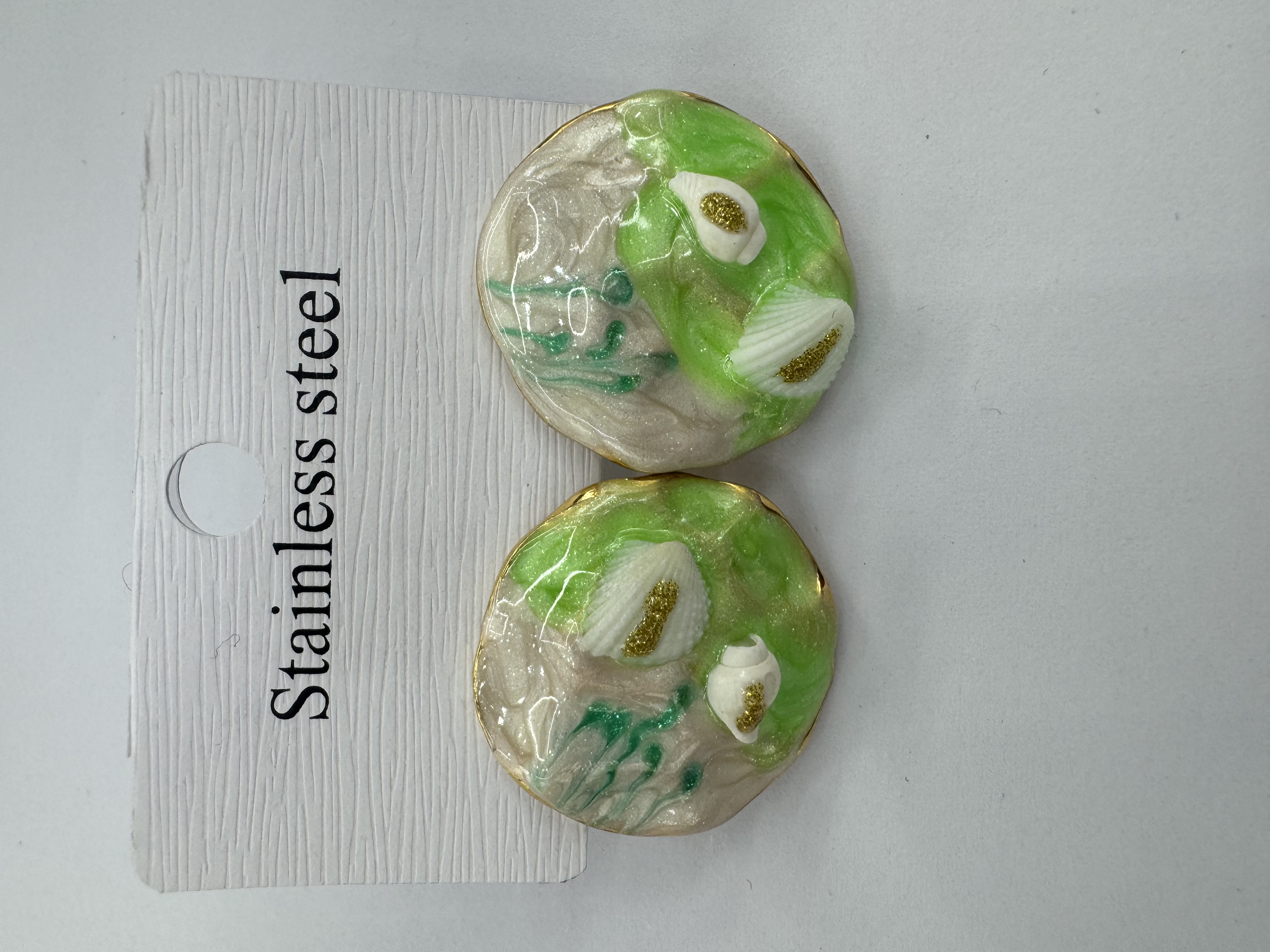 欧美流行饰品，不锈钢海洋风系列耳环耳饰饰品耳环产品图