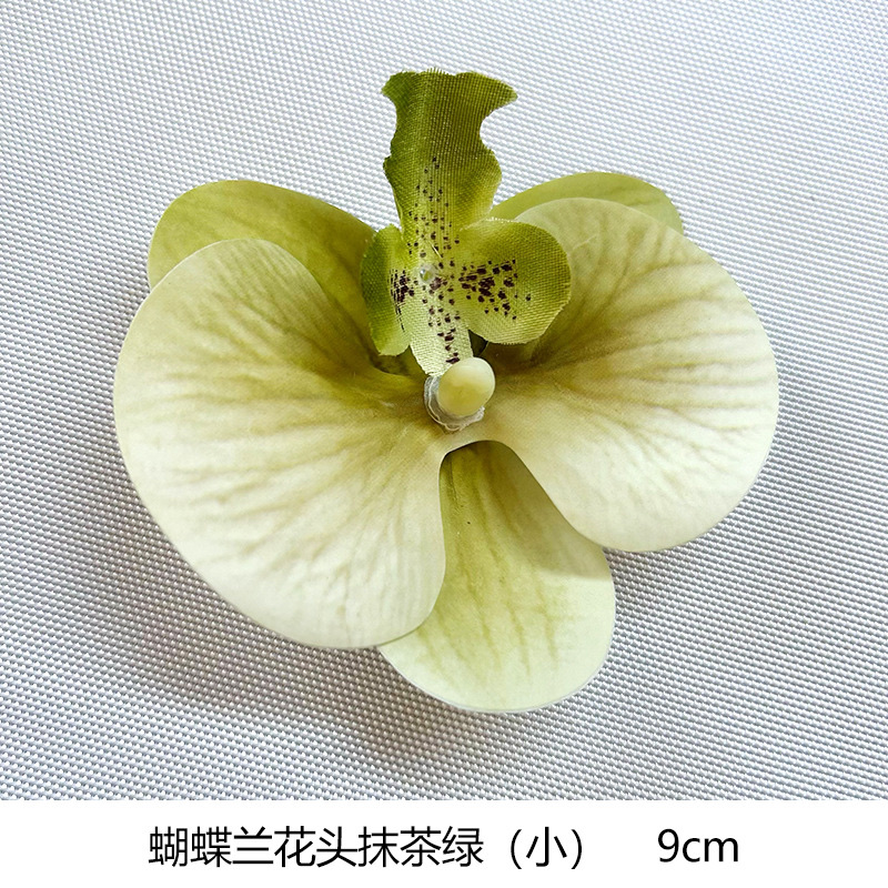 3D decorative gifts, exquisite wedding and celebration ornaments, artificial flower headwear, and artificial flower of the laminated Phalaenopsis flower head Item Picture