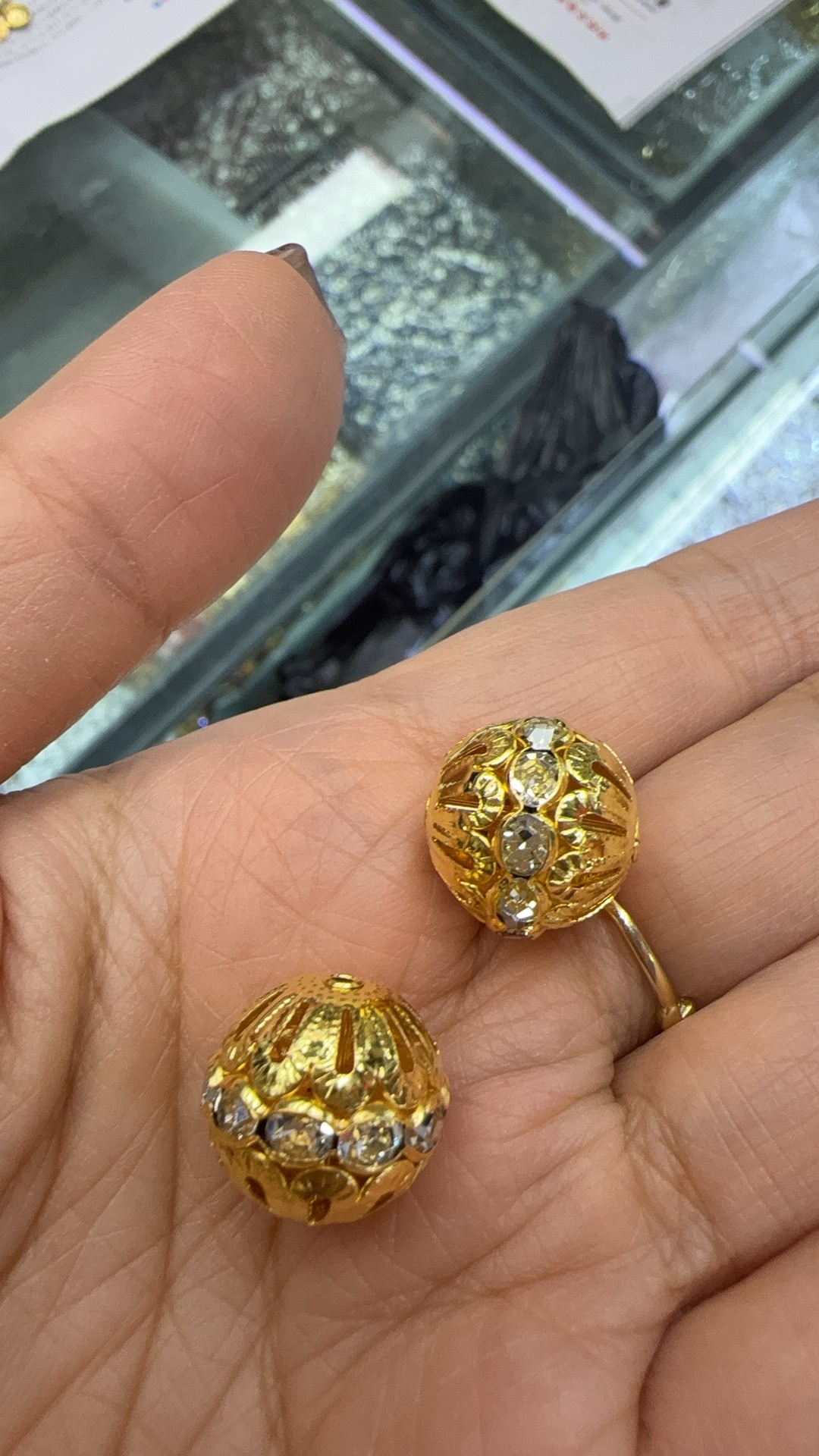 仿古琉璃珠玛瑙散珠水晶散珠批发 珠子串饰配件详情图4