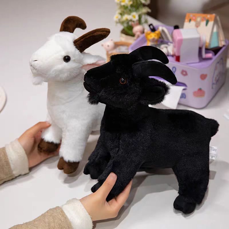 Lamb, sheep, goat, bleat, bleat plush toys, dolls, educational toys, throw pillows, children's creative gifts Application Scenario