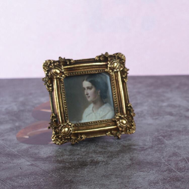 相框摆件画框客厅沙发简约卧室批发专用装饰树脂礼品商务礼品 白底实物图