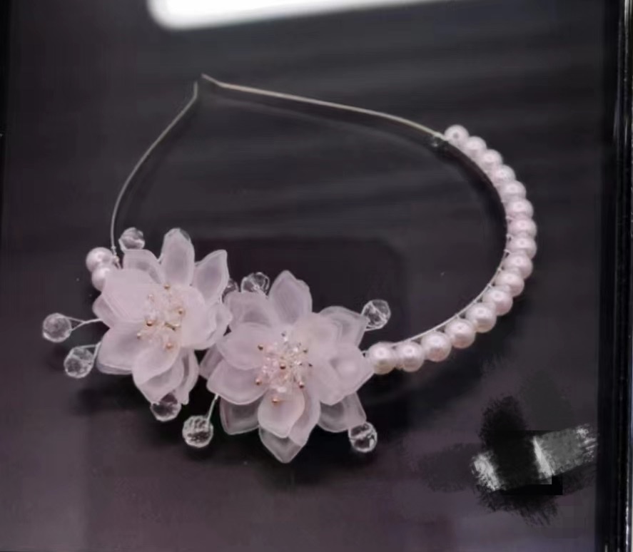新娘头饰发箍花朵头饰发饰梳子婚礼发饰派对头箍