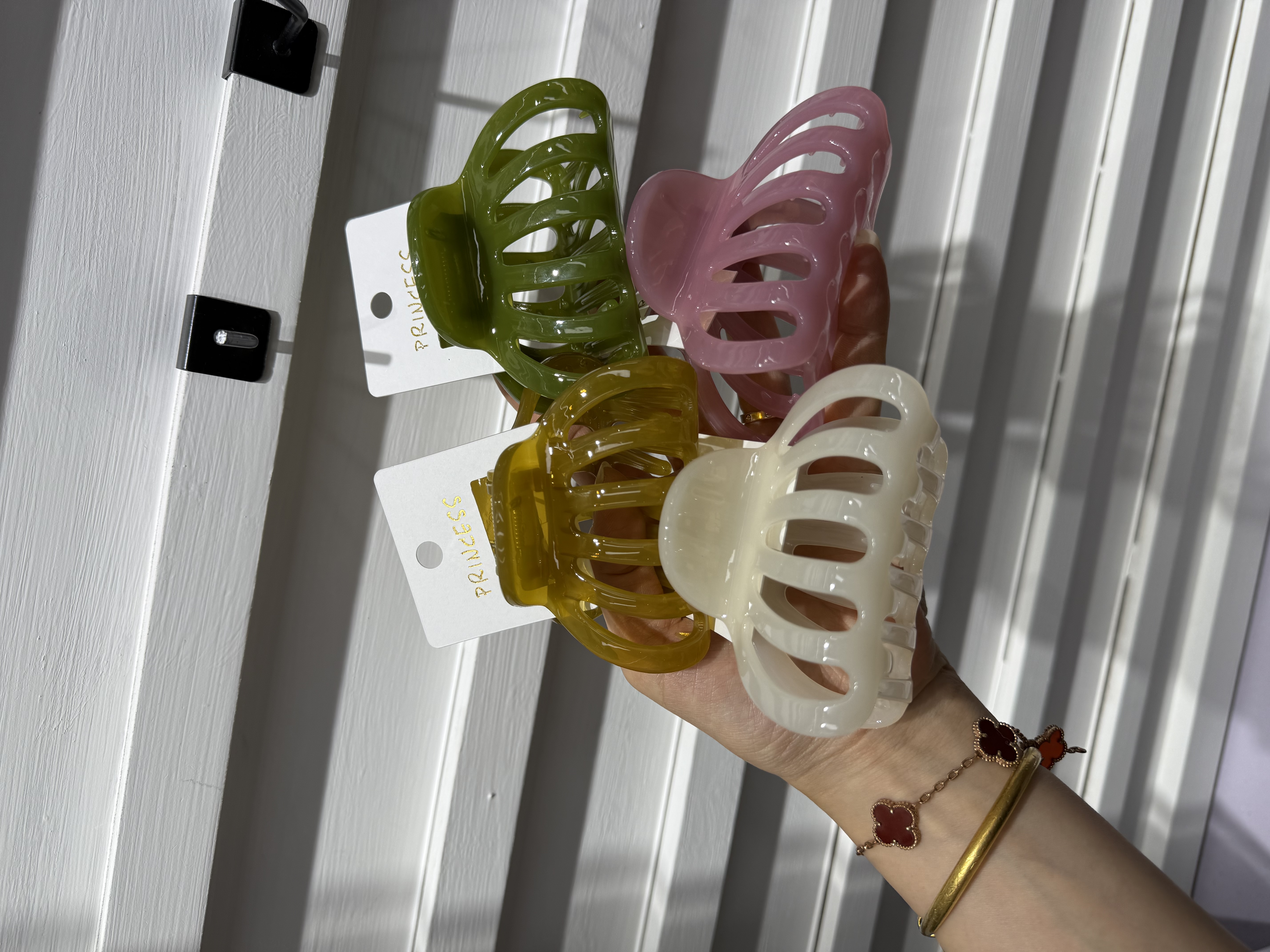 Super powerful Grab ~ Pumpkin Grab clip, large hair volume, Shark clip, 2026 new style, high-end spring hair clip, women's back head hair clip Specification image