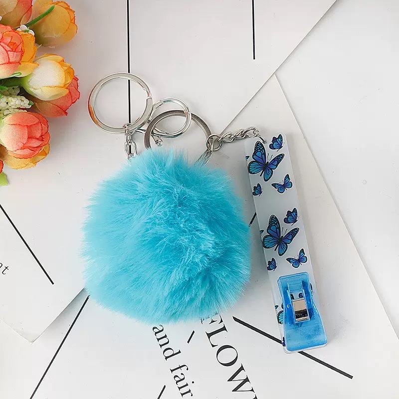 ATM contactless card reader cartoon keychain pendant detail image 4