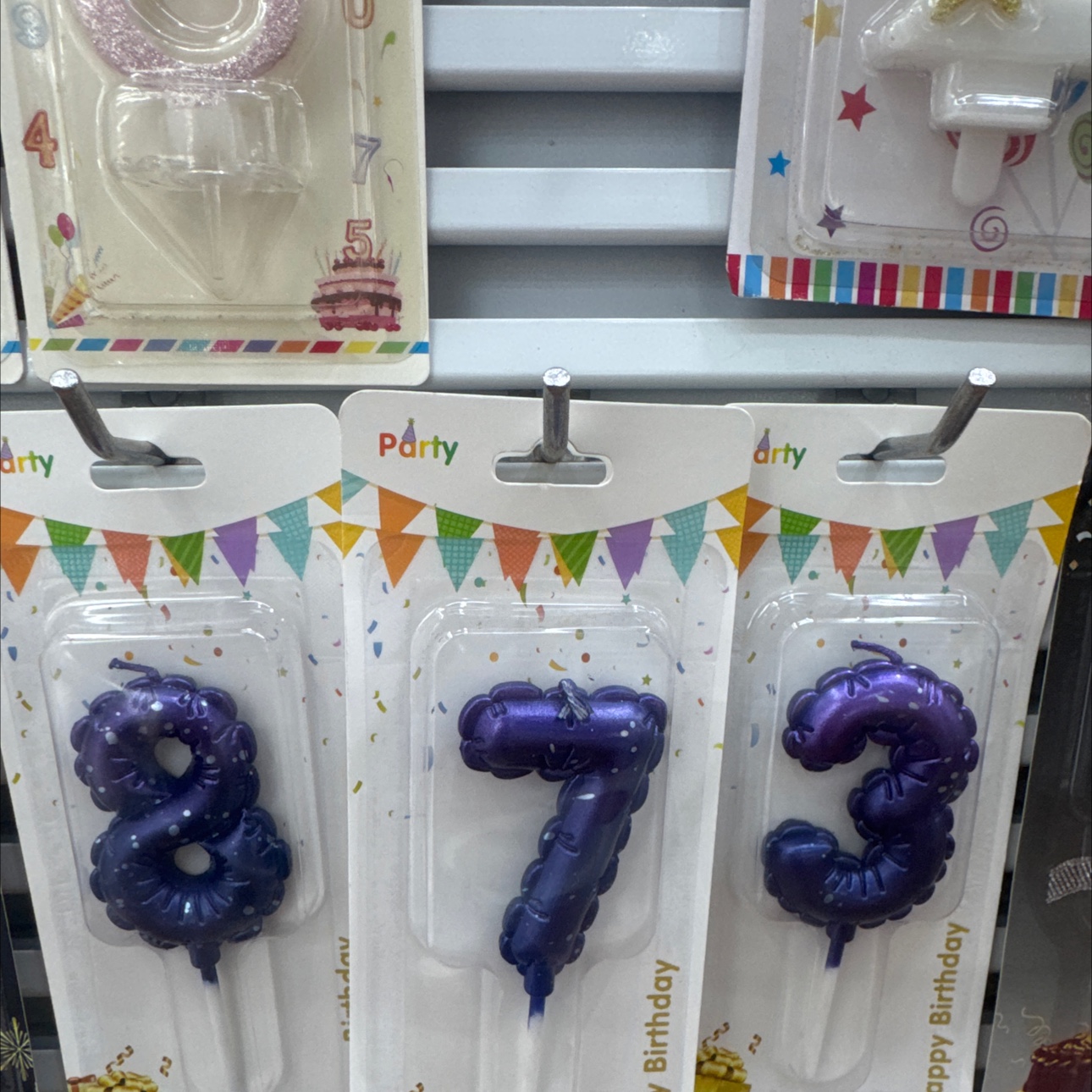 生日数字蜡烛金粉小蜡烛派对用品生日蜡烛