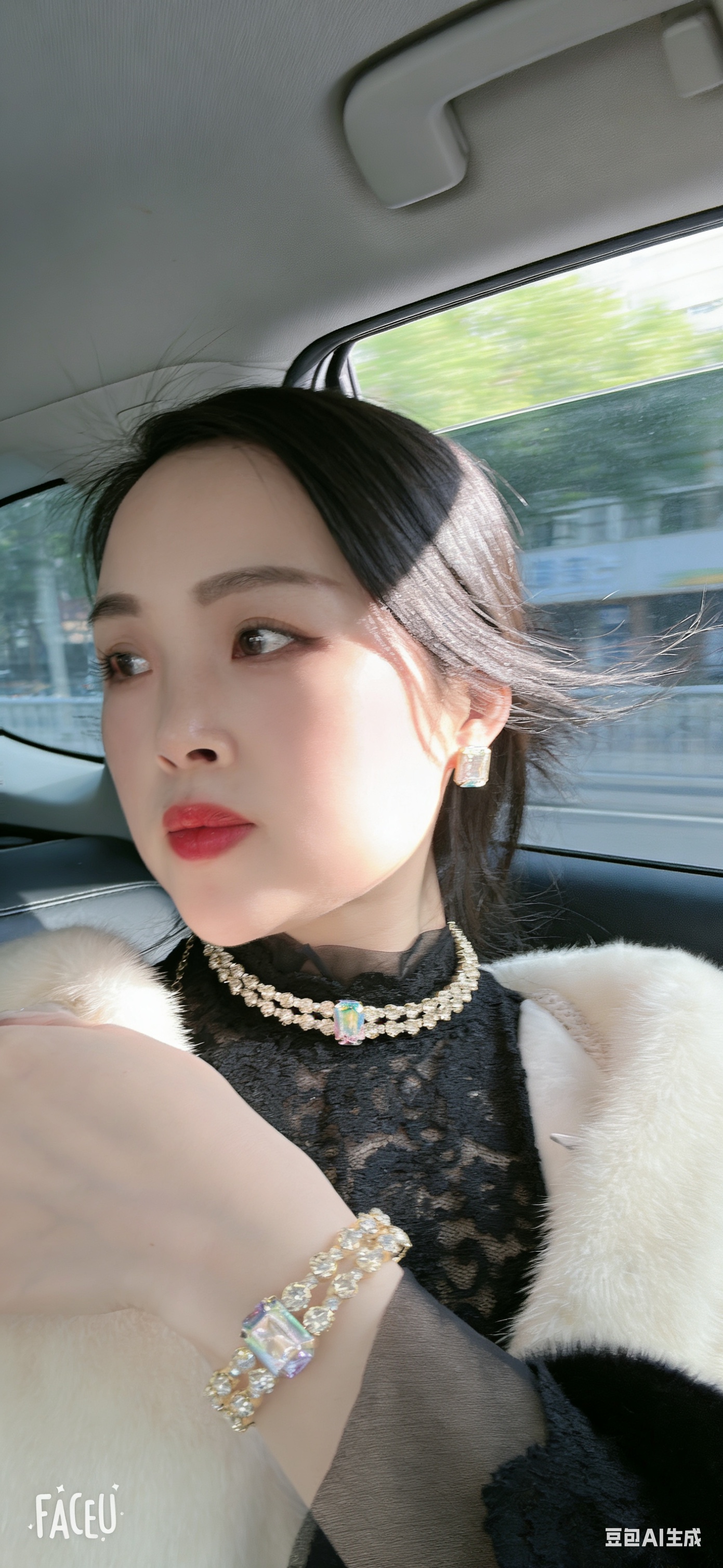 超级爆款 流行的网络 三件套 适合于。日常 出行 或者参加活动一系列   戴上这些晶晶亮的饰品后。风和光 都为你发光 