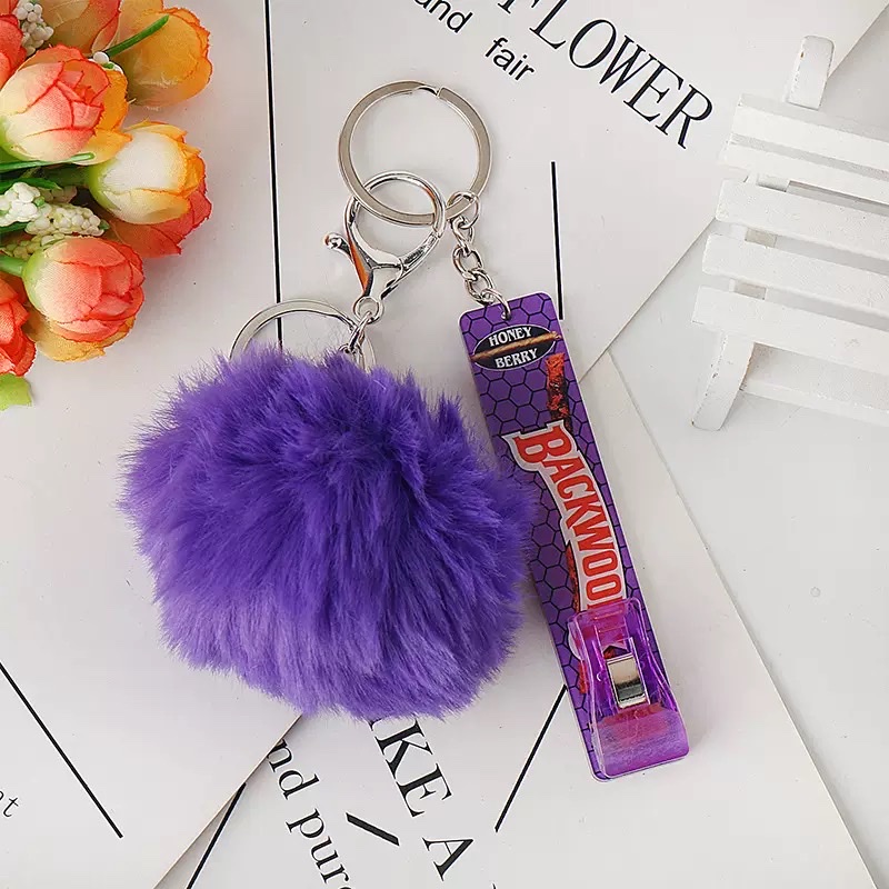 ATM contactless card reader cartoon keychain pendant detail image 2