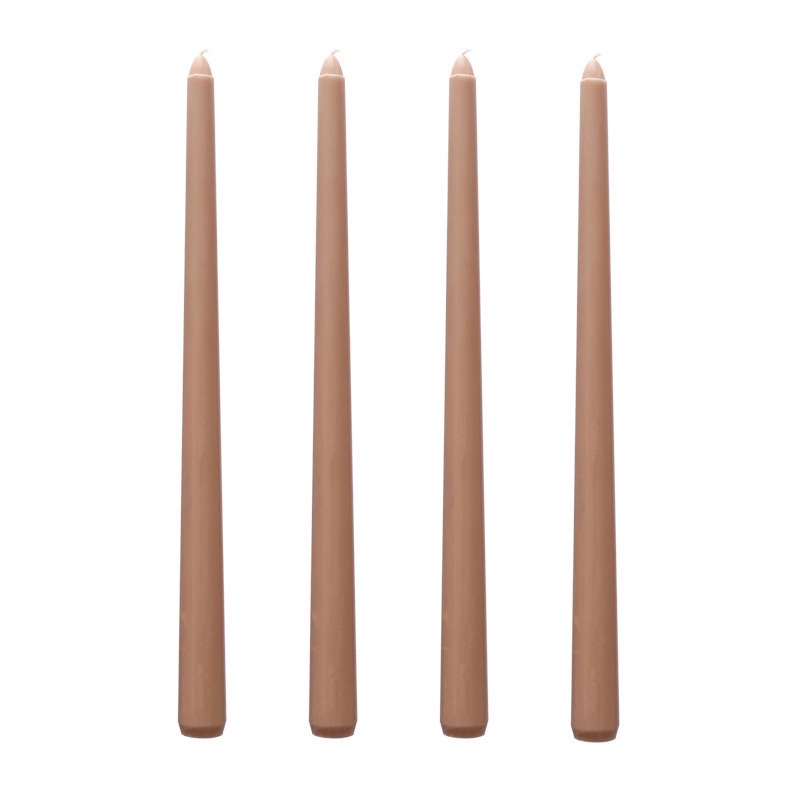 Wholesale four-piece 30CM branch-shaped wedding banquet European Morandi colorful long-pole candles, romantic, odorless and smokeless detail image 20