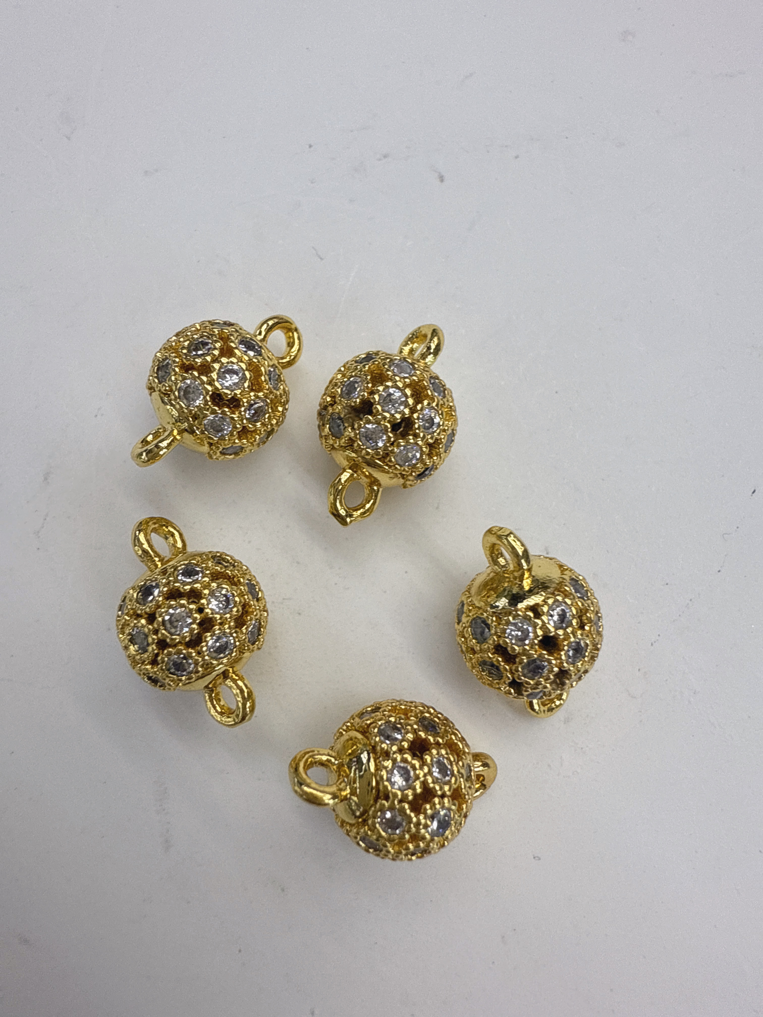 仿古琉璃珠玛瑙散珠水晶散珠批发 珠子串饰配件细节图