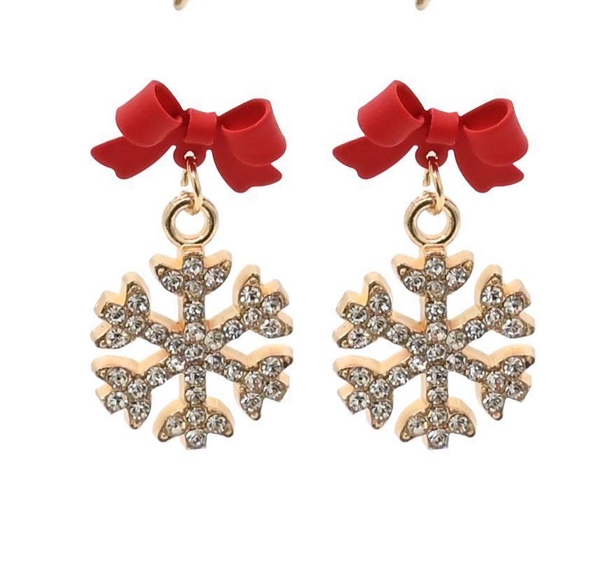 Four-pronged ear stud accessories, ear piercings, ear clips, simple, fashionable and versatile earrings for women details Picture