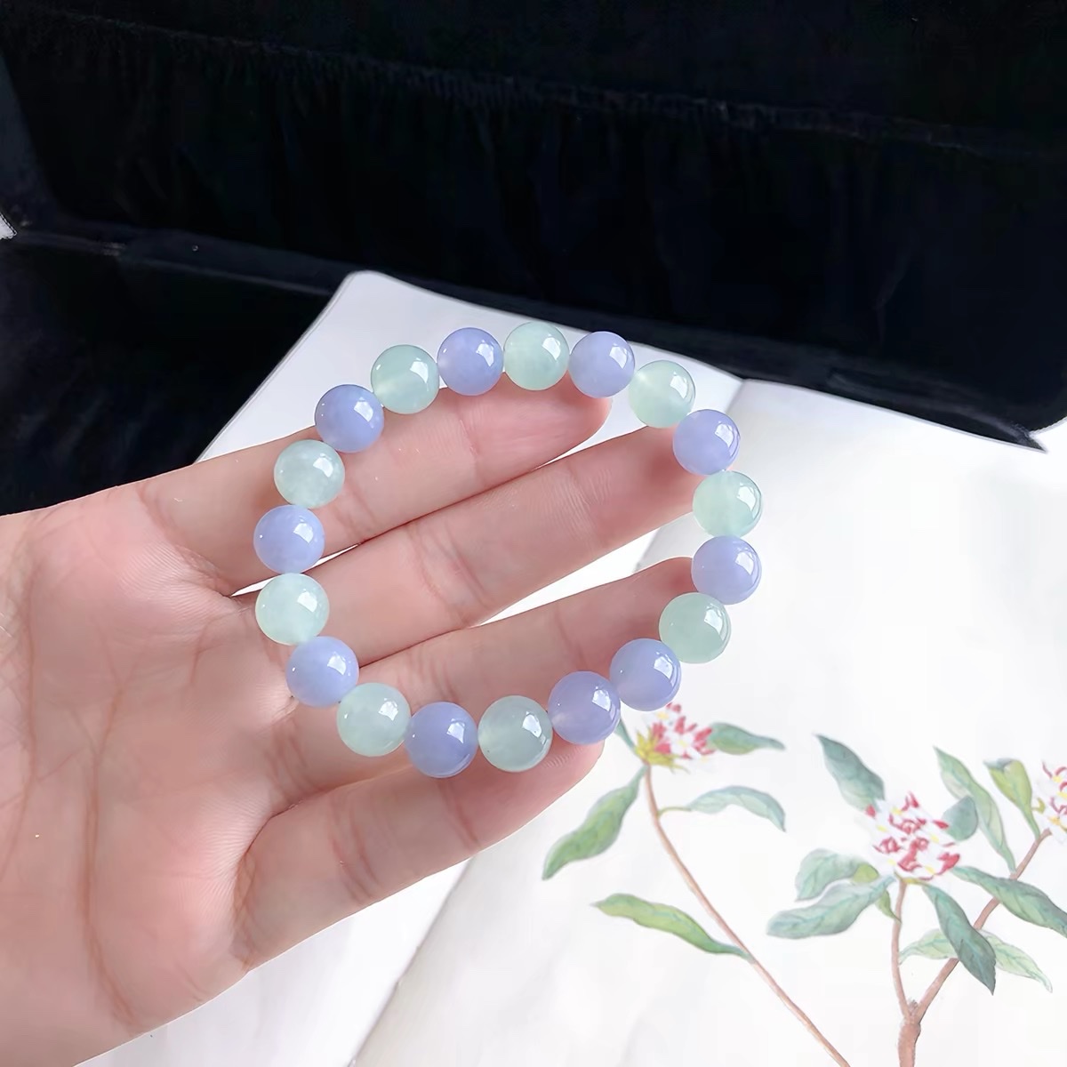 新品冰紫手串链珠宝正品手串手链四叶草手链四叶草手链