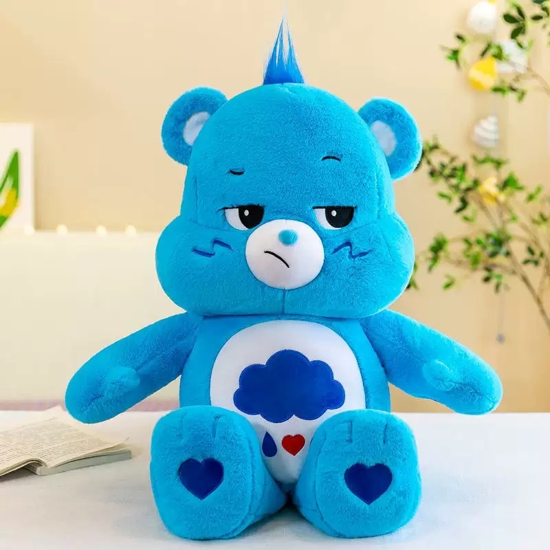 Cross-border Rainbow Bear Large plush Toy Doll, CareBears Teddy Bear, Love Bear Fat Large doll pic 4