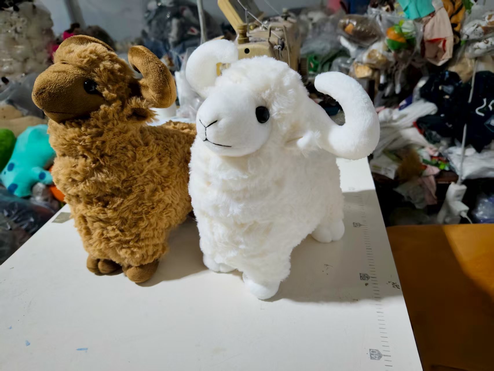 Lamb, sheep, goat, bleat, bleat plush toys, dolls, educational toys, throw pillows, children's creative gifts Item Picture