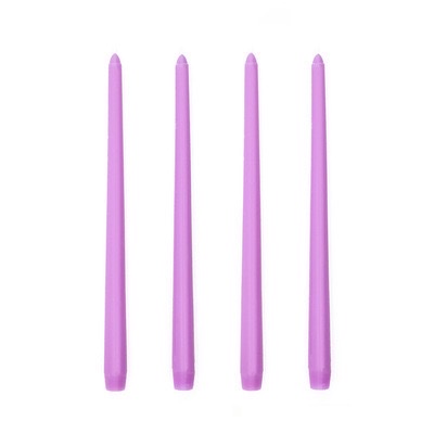 Wholesale four-piece 30CM branch-shaped wedding banquet European Morandi colorful long-pole candles, romantic, odorless and smokeless detail image 8