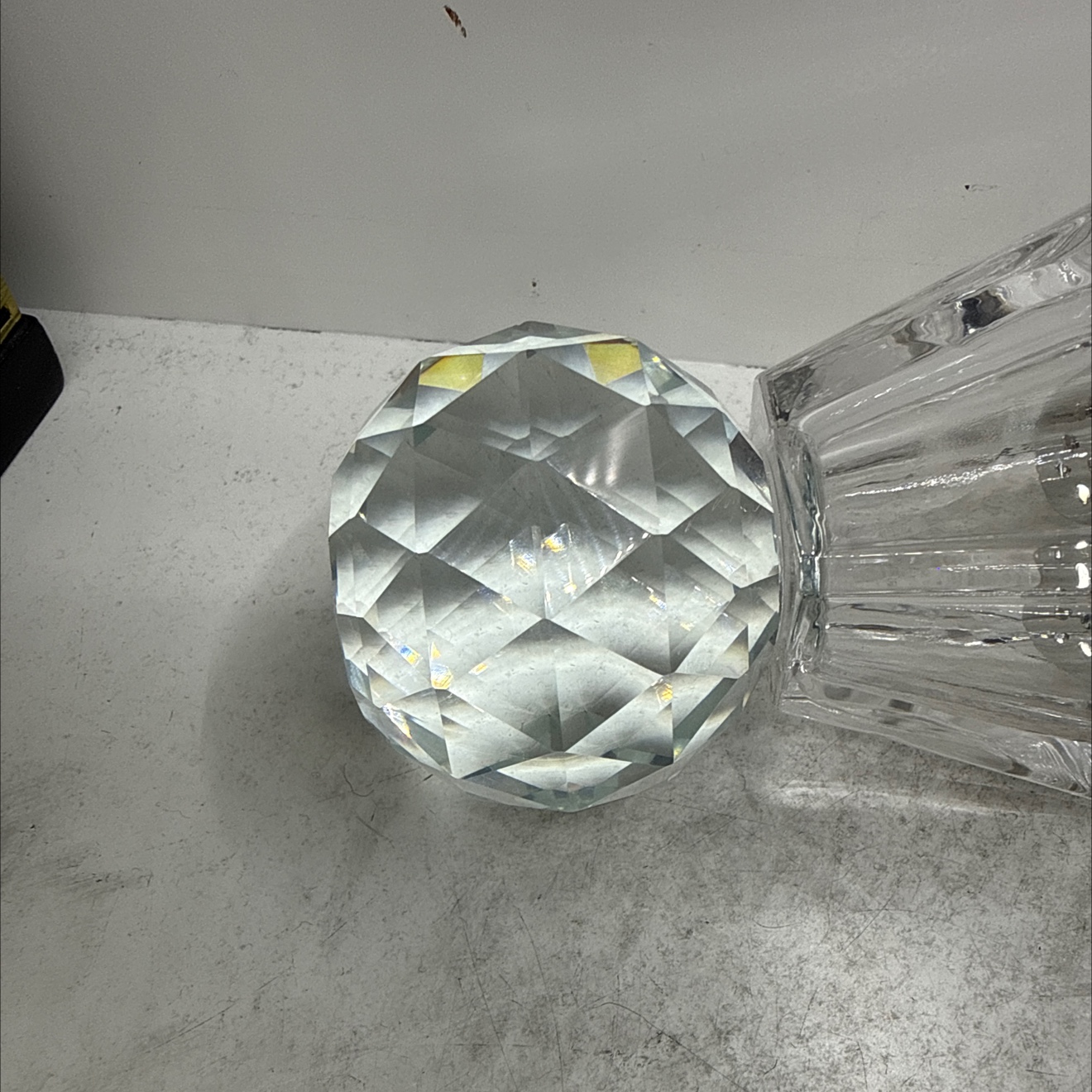 1PC水晶玻璃香炉摆件 简约时尚现代香炉 烛台摆件产品图