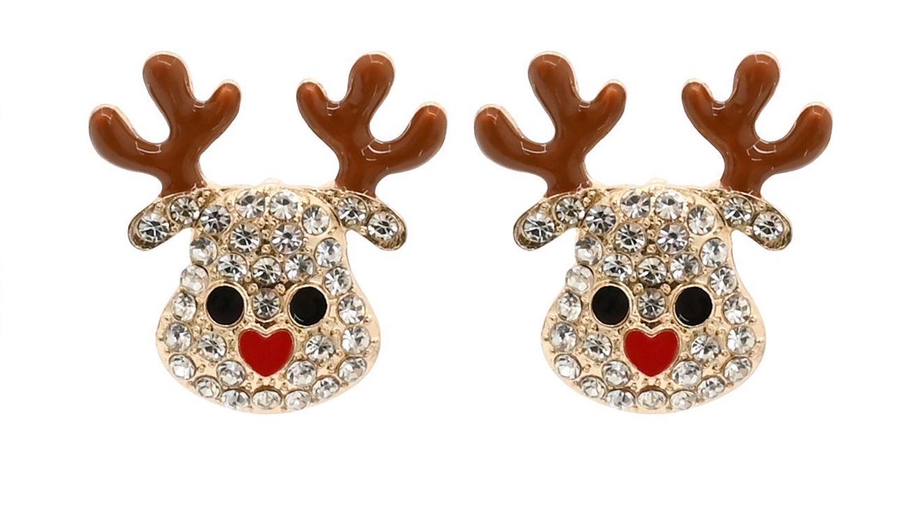 Four-pronged ear stud accessories, ear piercings, ear clips, simple, fashionable and versatile earrings for women Application Scenario