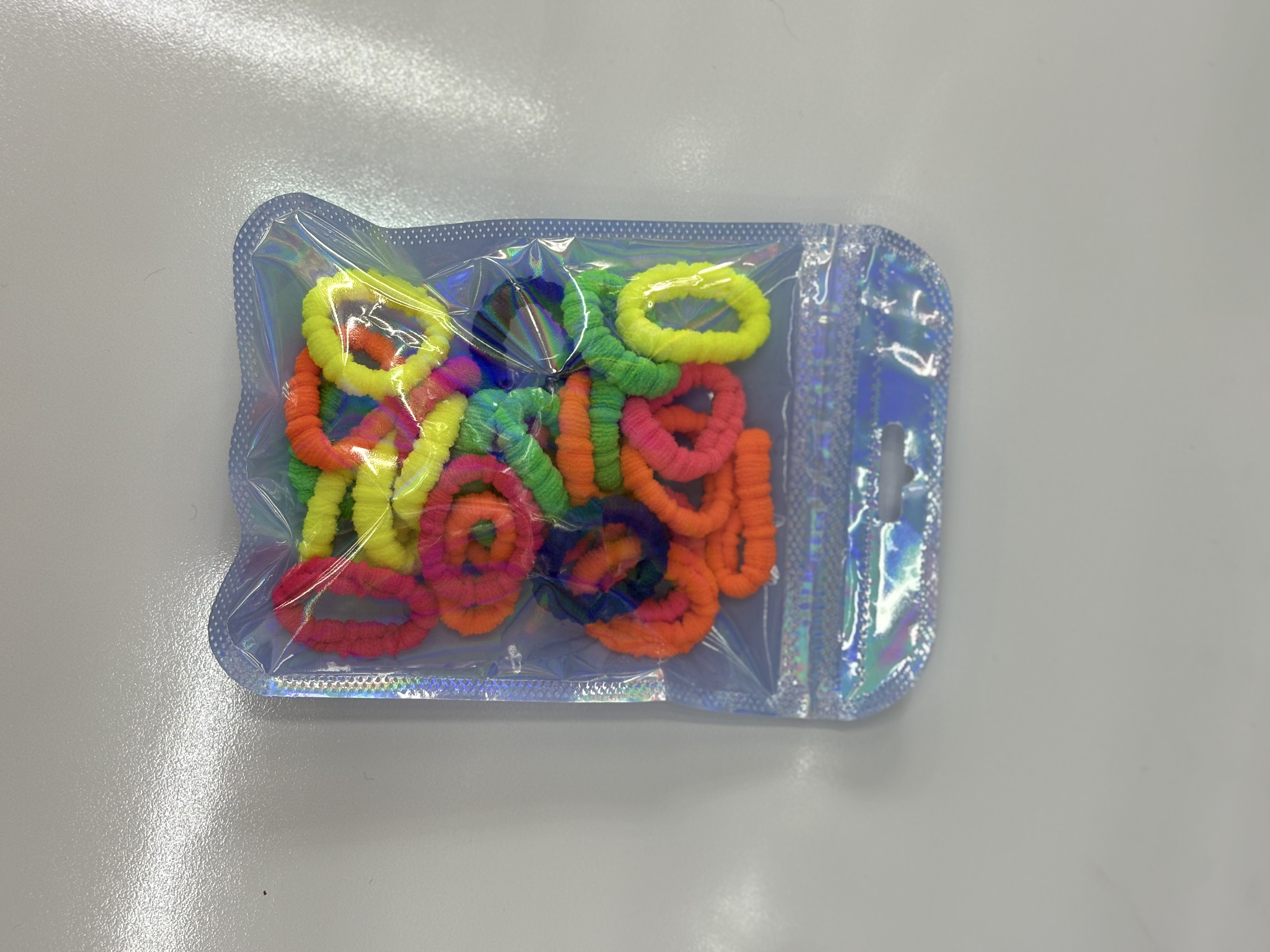 New cute bagged children's high-elasticity towel band headband hair accessory, 25 pieces in a set, exclusively supplied by the source factory for export detail image 2