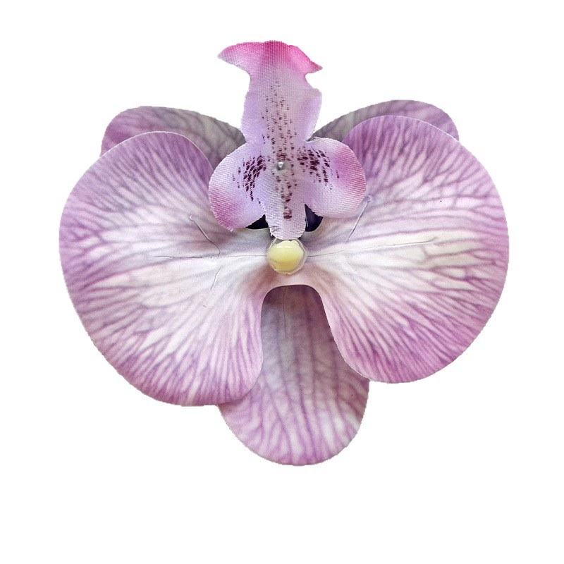 3D decorative gifts, exquisite wedding and celebration ornaments, artificial flower headwear, and artificial flower of the laminated Phalaenopsis flower head details Picture