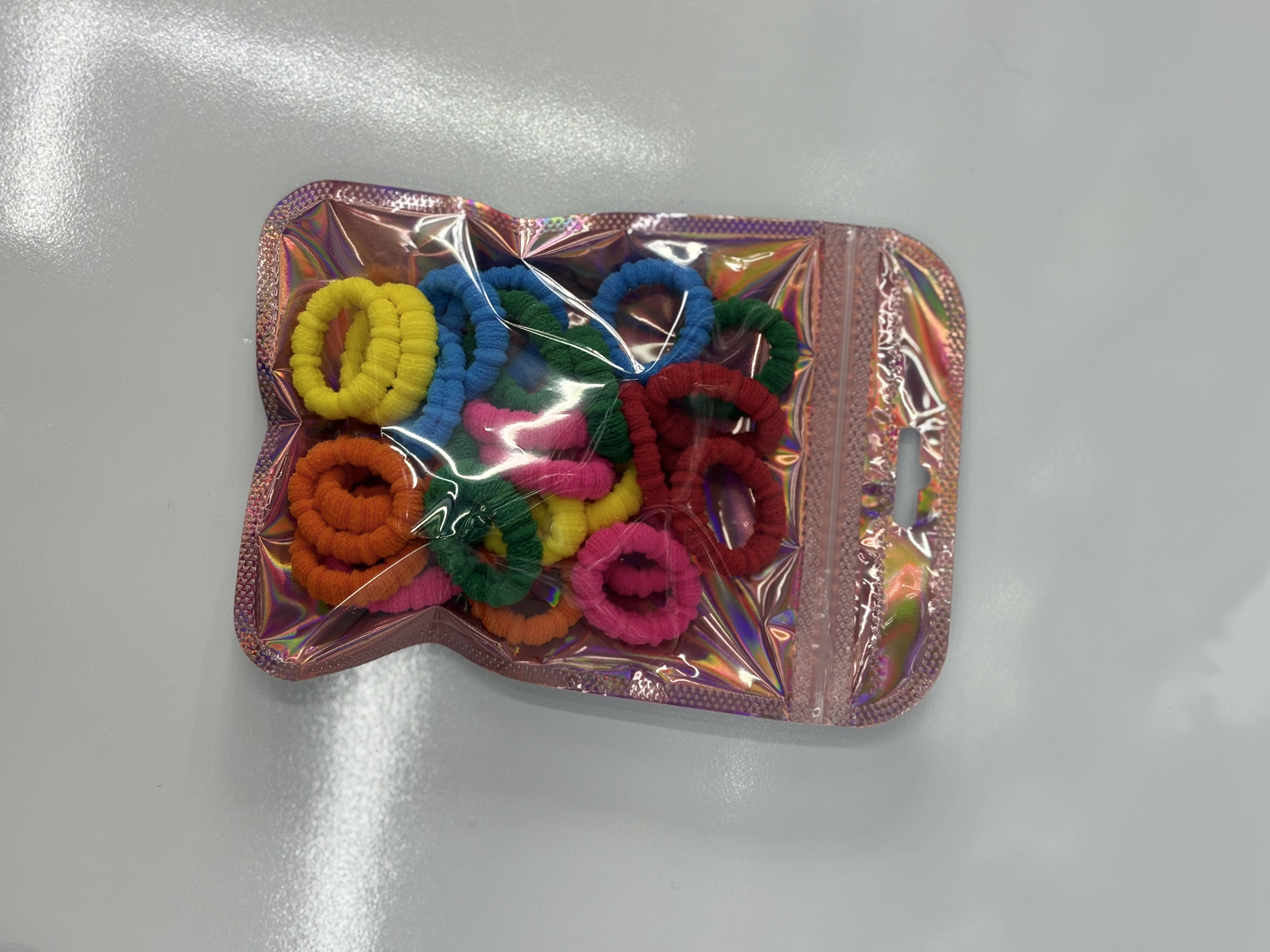 New cute bagged children's high-elasticity towel band headband hair accessory, 25 pieces in a set, exclusively supplied by the source factory for export