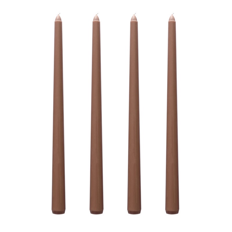 Wholesale four-piece 30CM branch-shaped wedding banquet European Morandi colorful long-pole candles, romantic, odorless and smokeless detail image 16
