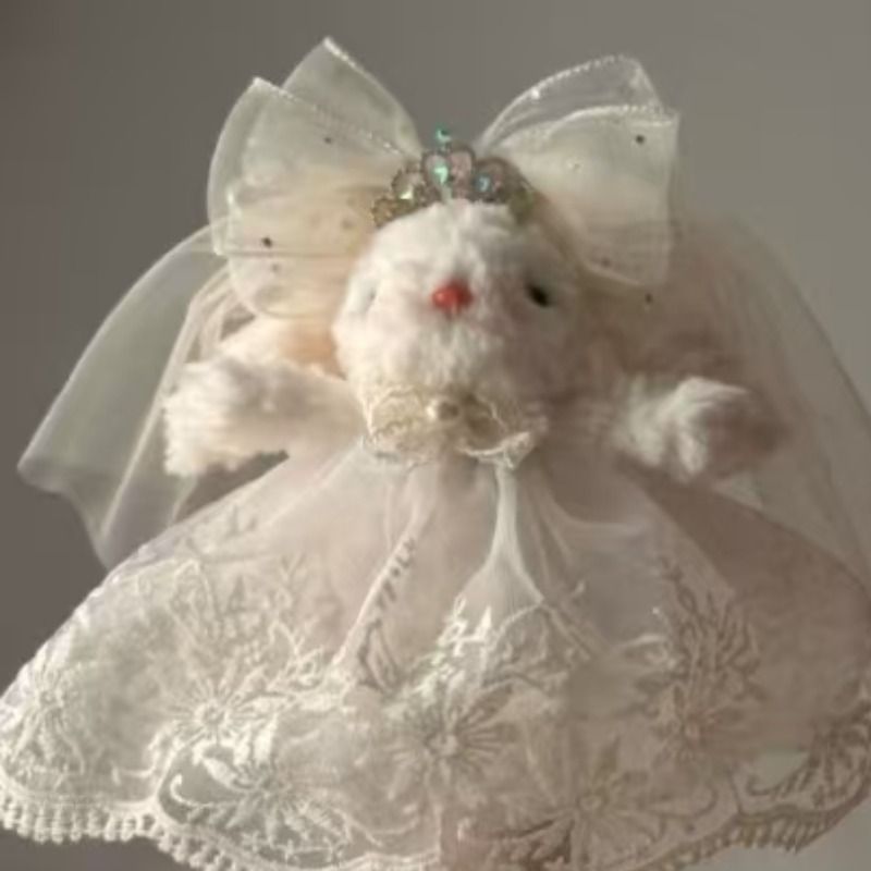 104168吱吱叫可爱小猪挂件墨镜猪裙子猪毛绒钥匙扣摆摊娃娃机公仔批发