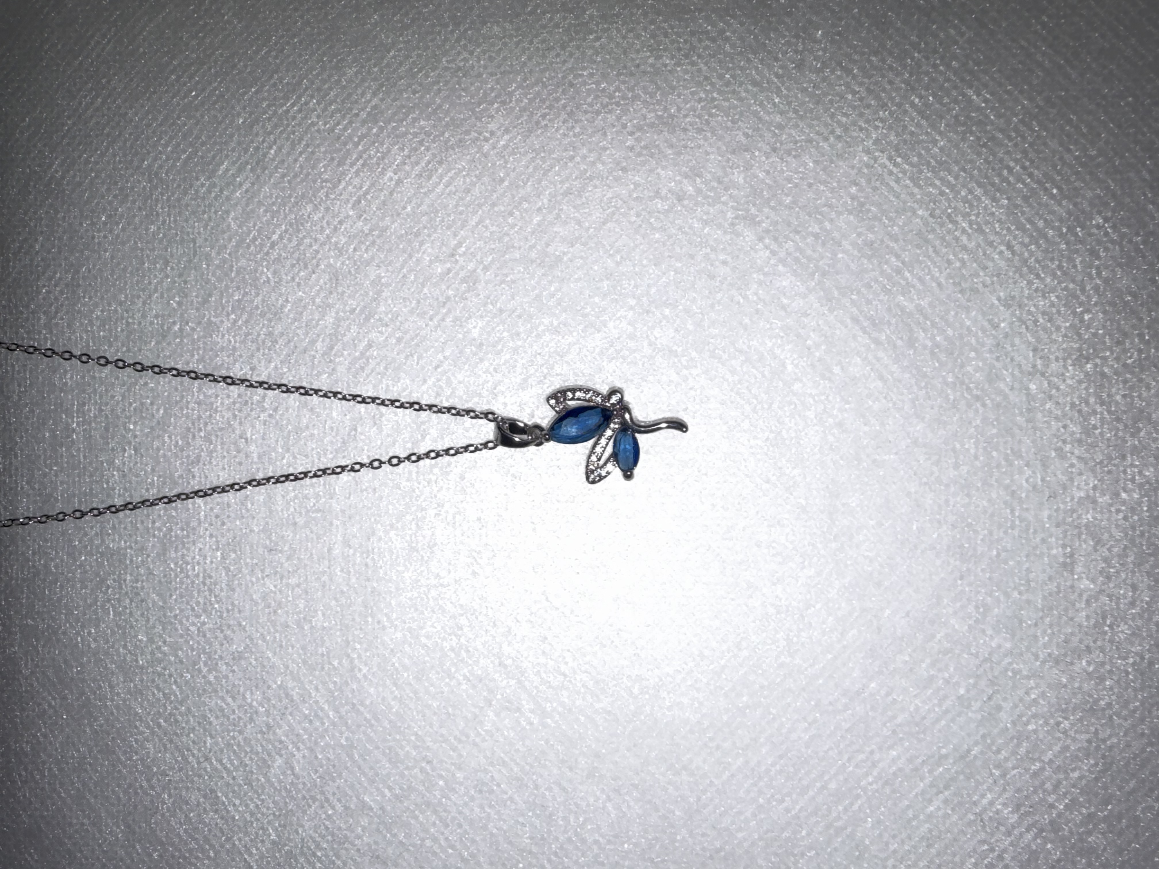 新中式复古蜻蜓项链小众设计简约轻奢高级感锁骨链详情图3