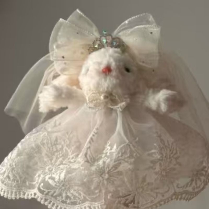 10416801吱吱叫可爱小猪挂件墨镜猪裙子猪毛绒钥匙扣摆摊娃娃机公仔批发