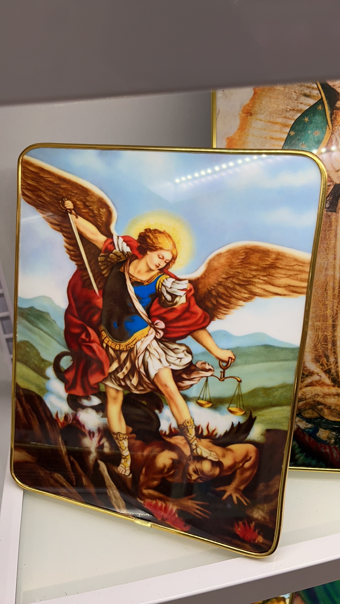蜜蜂风车关节龙灯光画小摆件手工制作简约装饰品相框摆件中东欧式