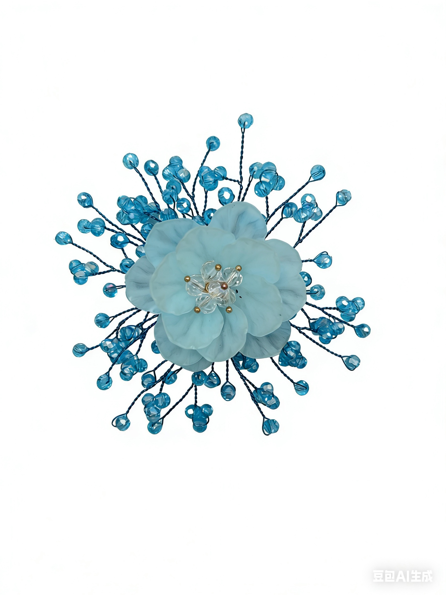 银饰胸针女士滴油徽章时尚胸针详情图2