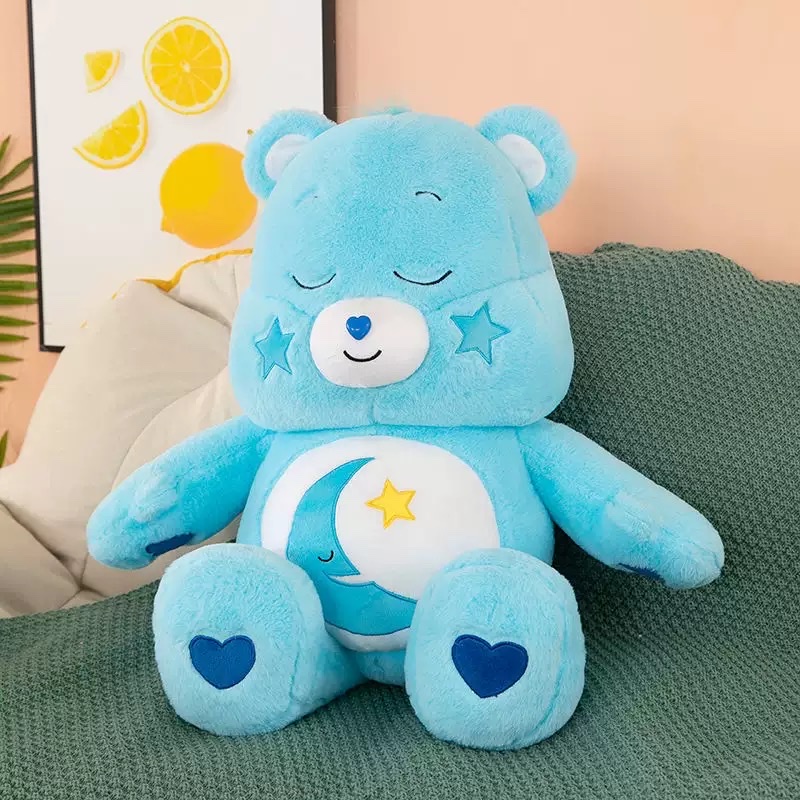 Cross-border Rainbow Bear Large plush Toy Doll, CareBears Teddy Bear, Love Bear Fat Large doll pic 5