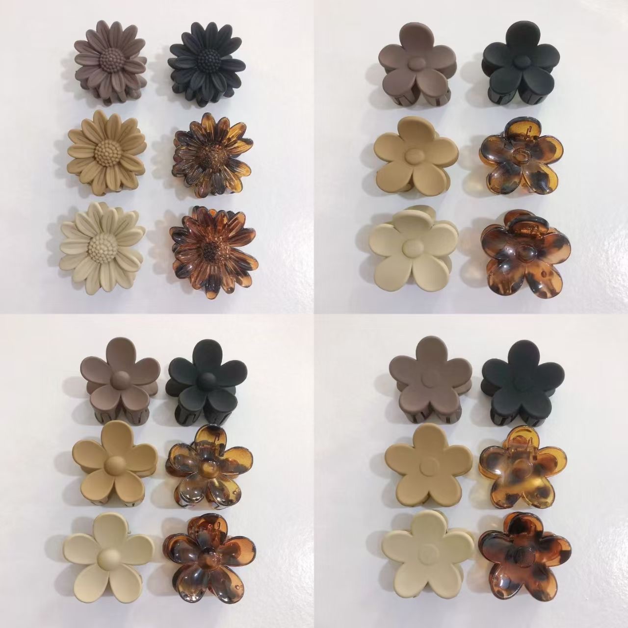 厂家直销塑料发夹，发抓，抓夹，儿童发夹发夹发饰发卡亚克力儿童发夹抓夹