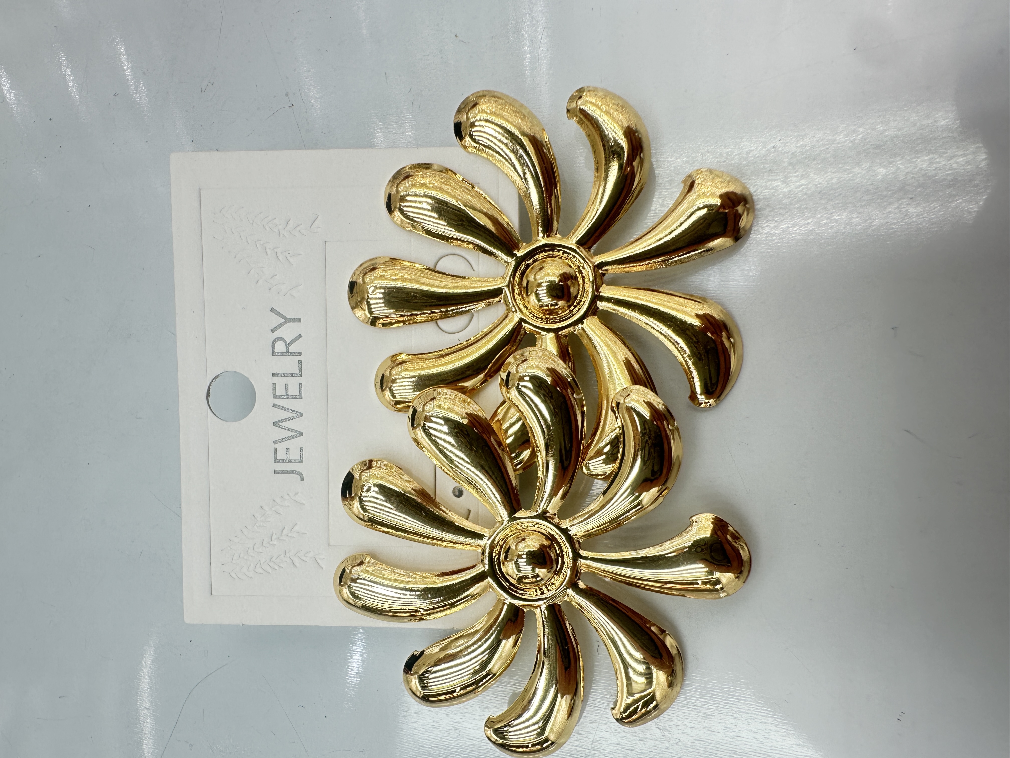 铁耳环，电镀精品