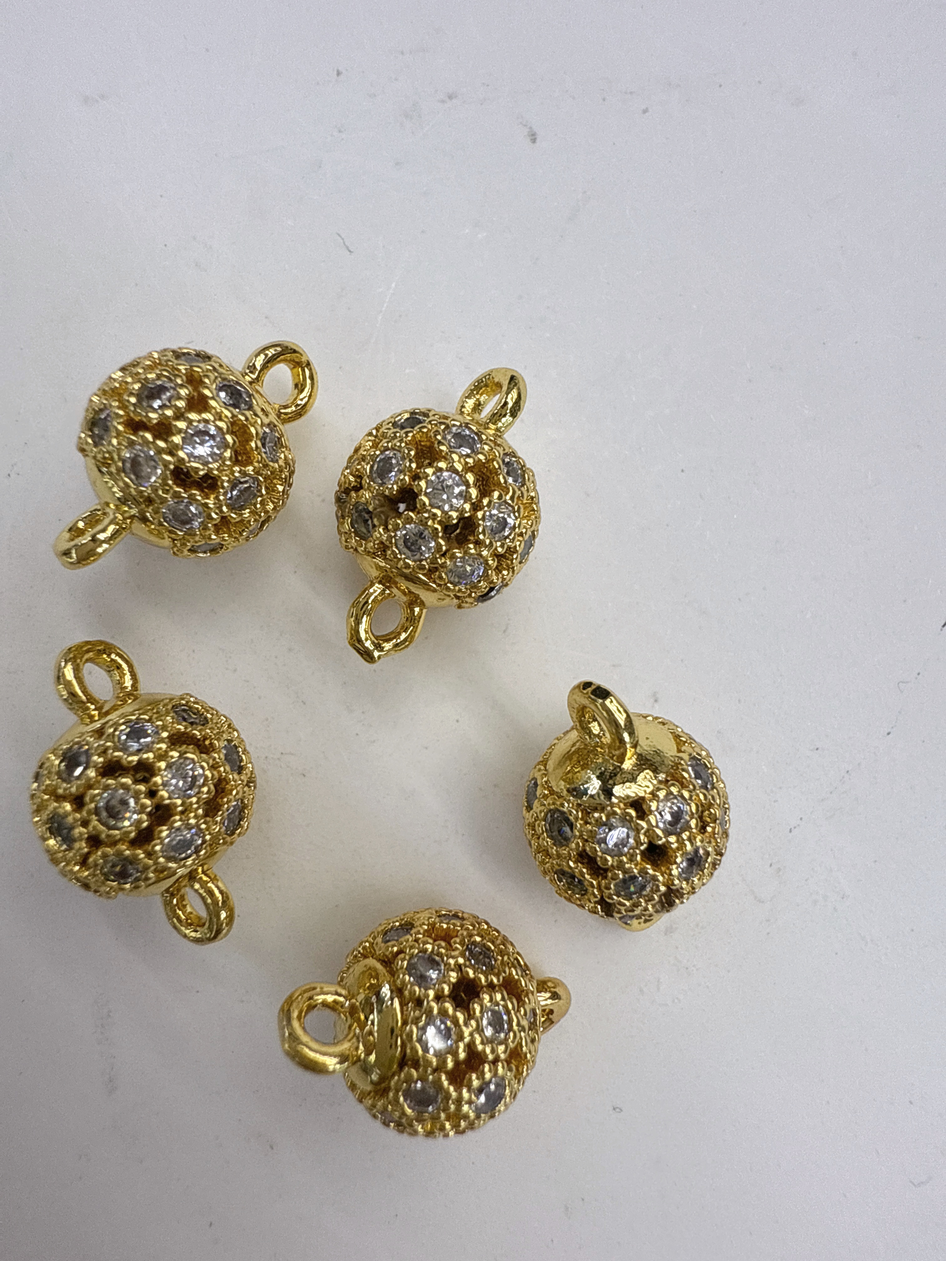 仿古琉璃珠玛瑙散珠水晶散珠批发 珠子串饰配件产品图