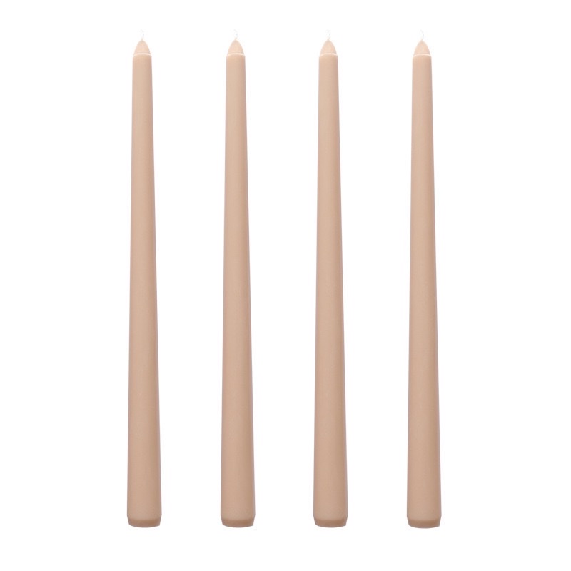 Wholesale four-piece 30CM branch-shaped wedding banquet European Morandi colorful long-pole candles, romantic, odorless and smokeless detail image 17